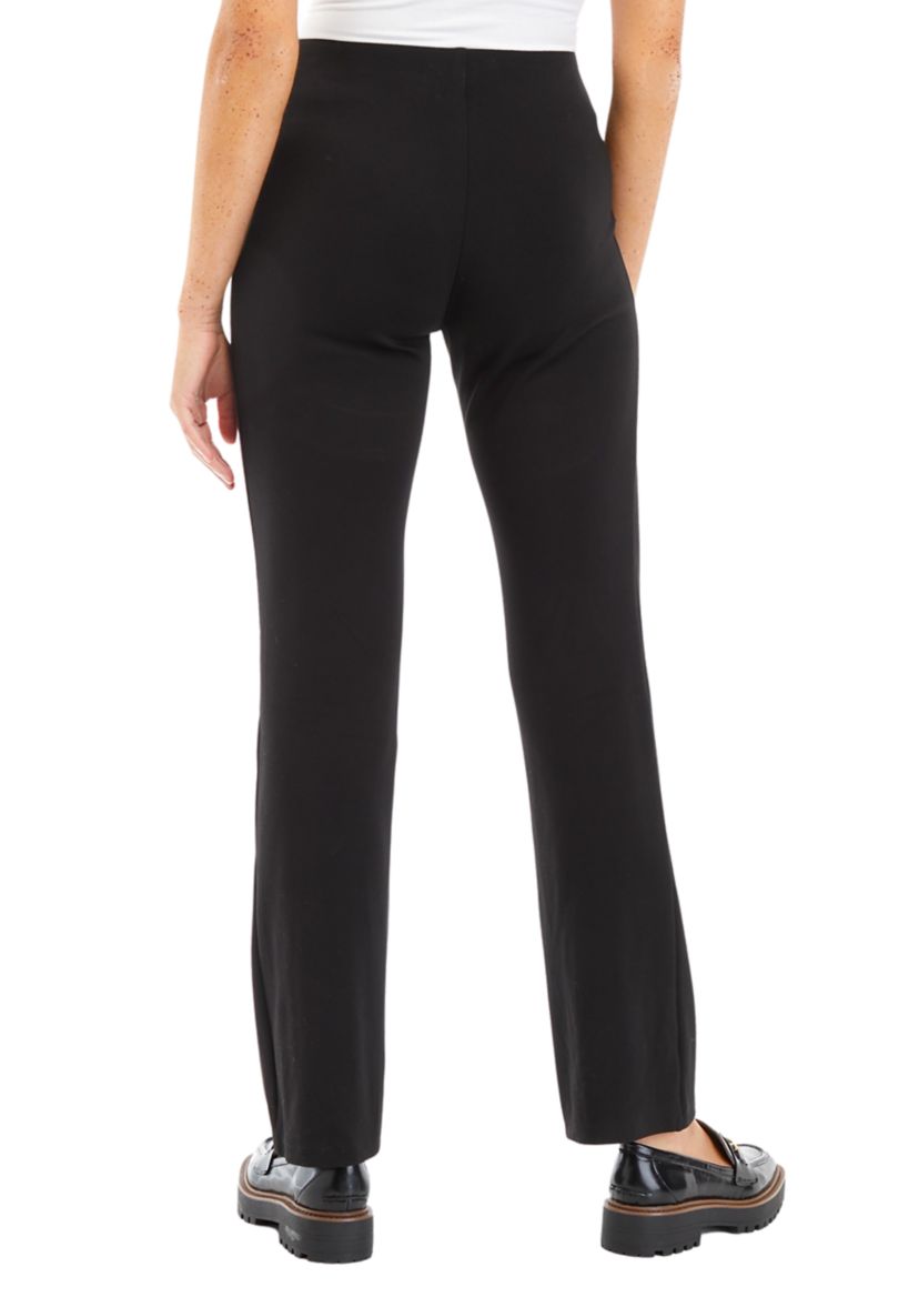 Juniors Pull On Knit Seam Pants