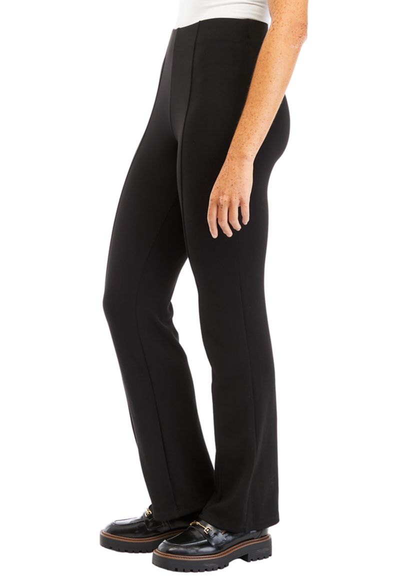 Juniors Pull On Knit Seam Pants