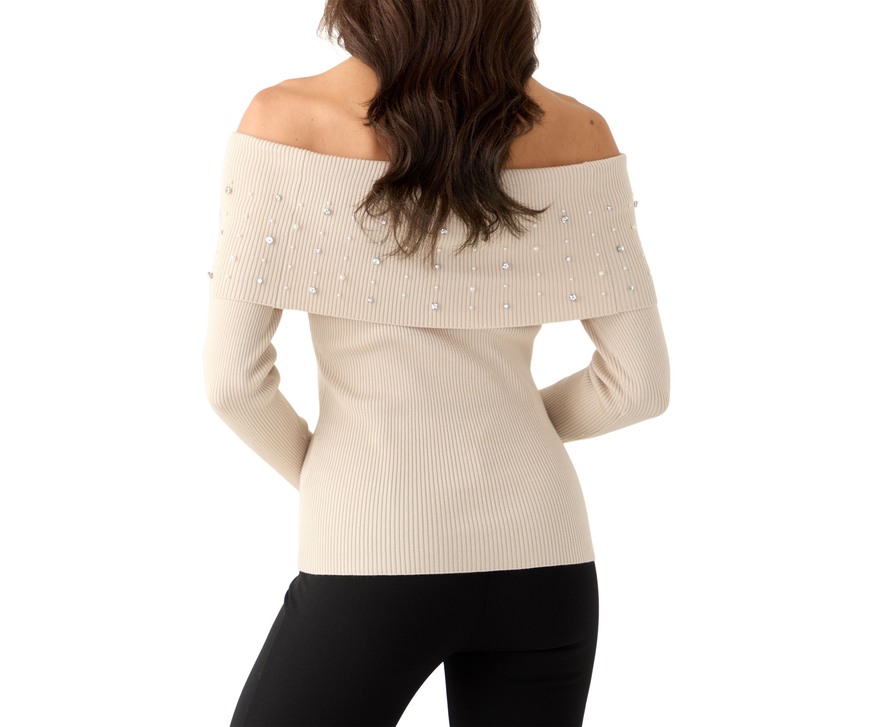 Womens Marilyn Pearl Sweater