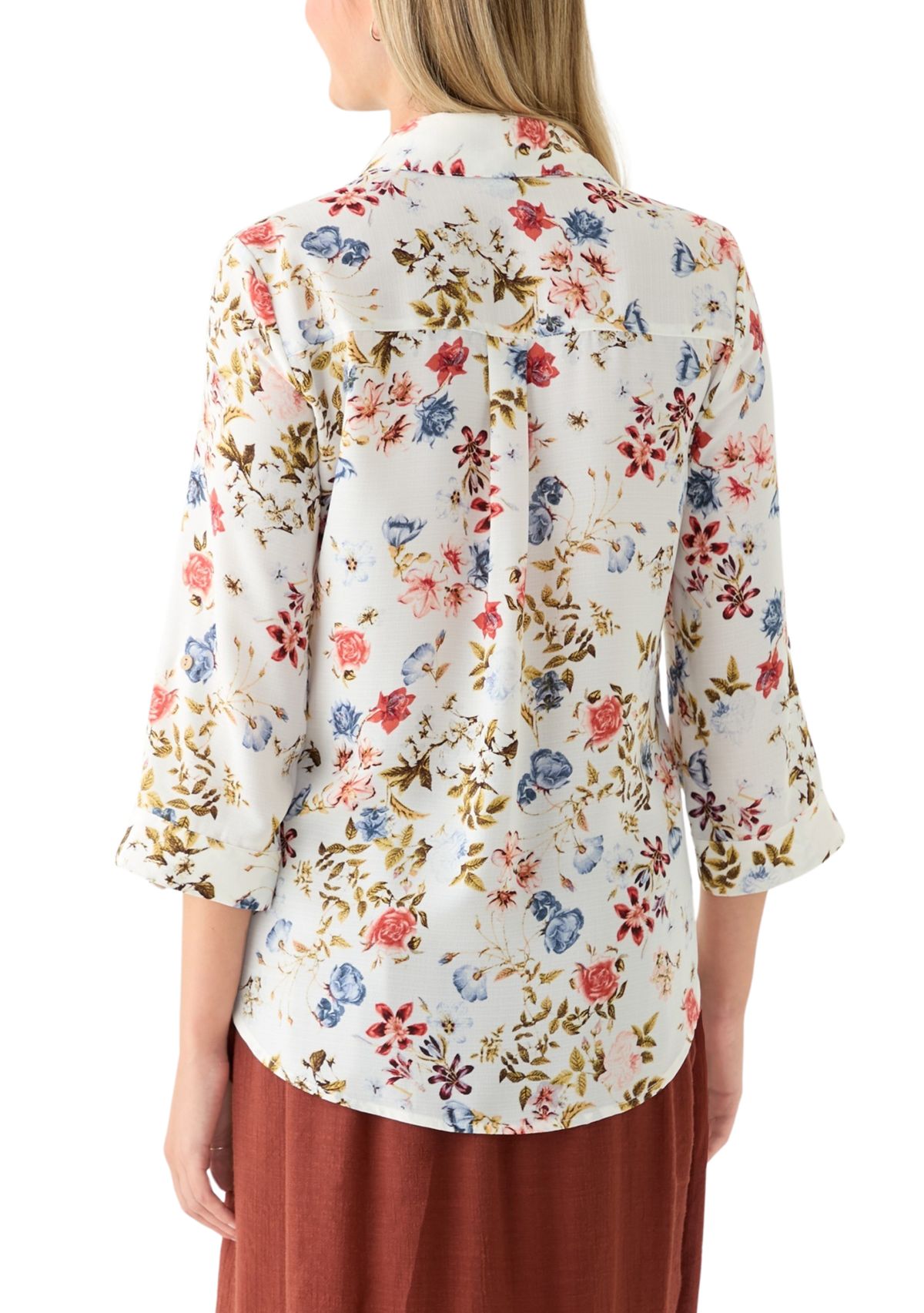 Womens Portofino Printed Blouse