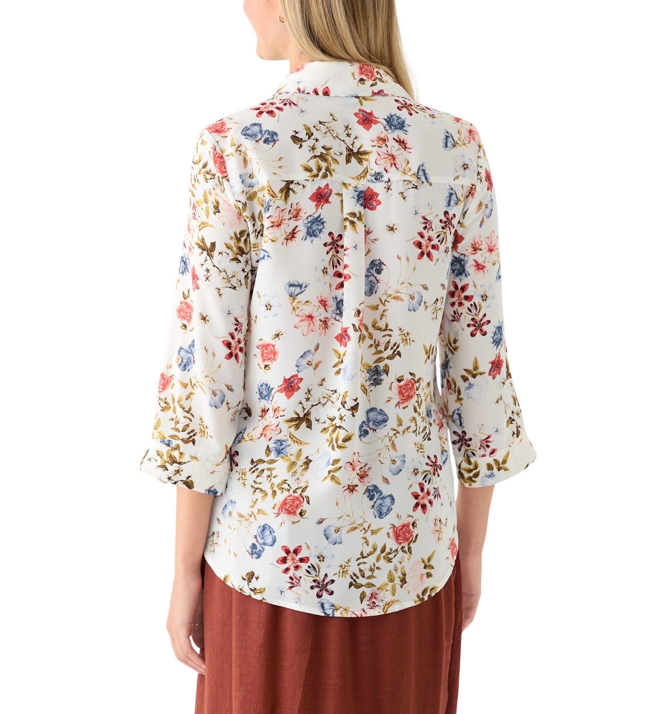 Womens Portofino Printed Blouse