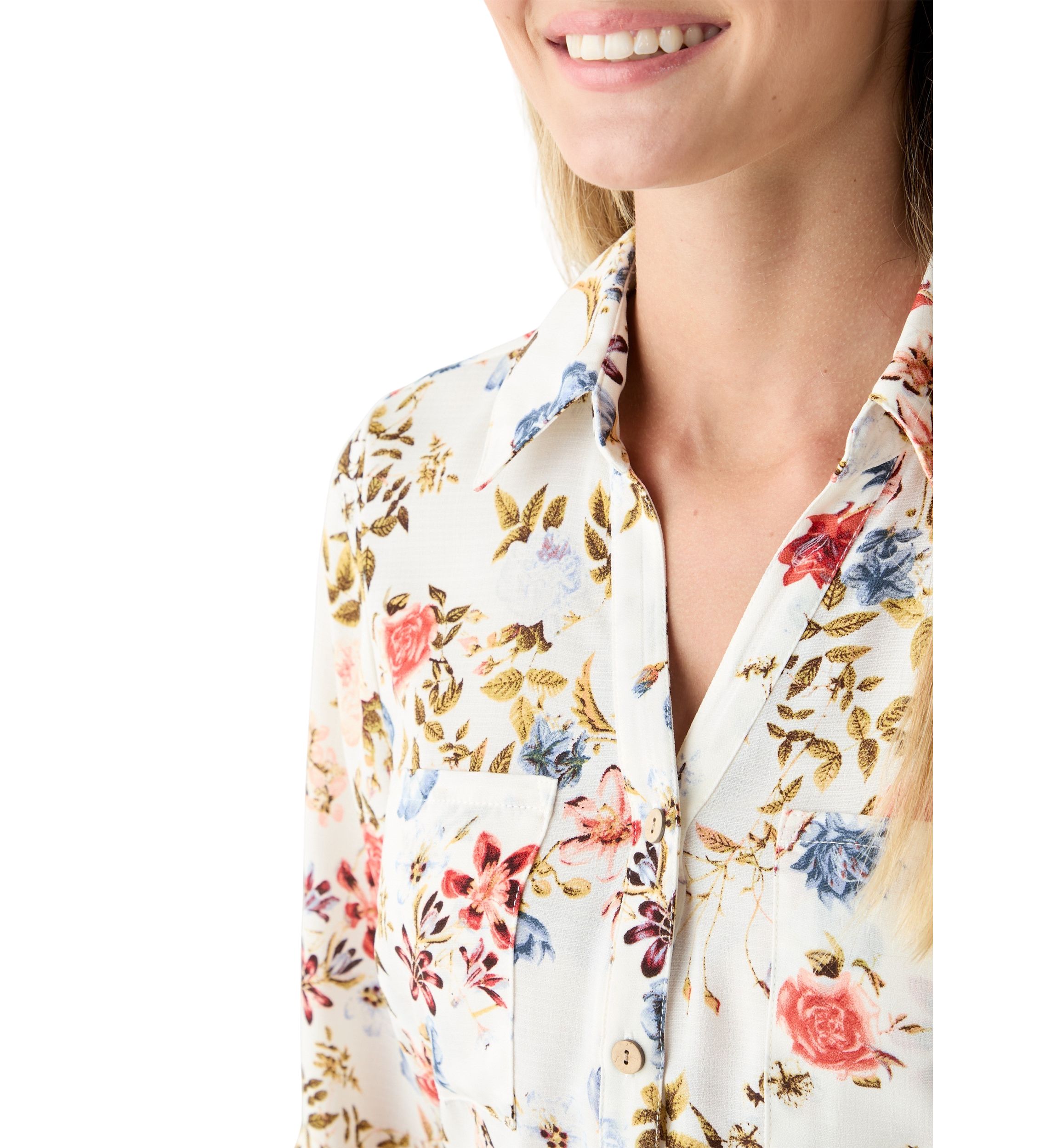 Womens Portofino Printed Blouse