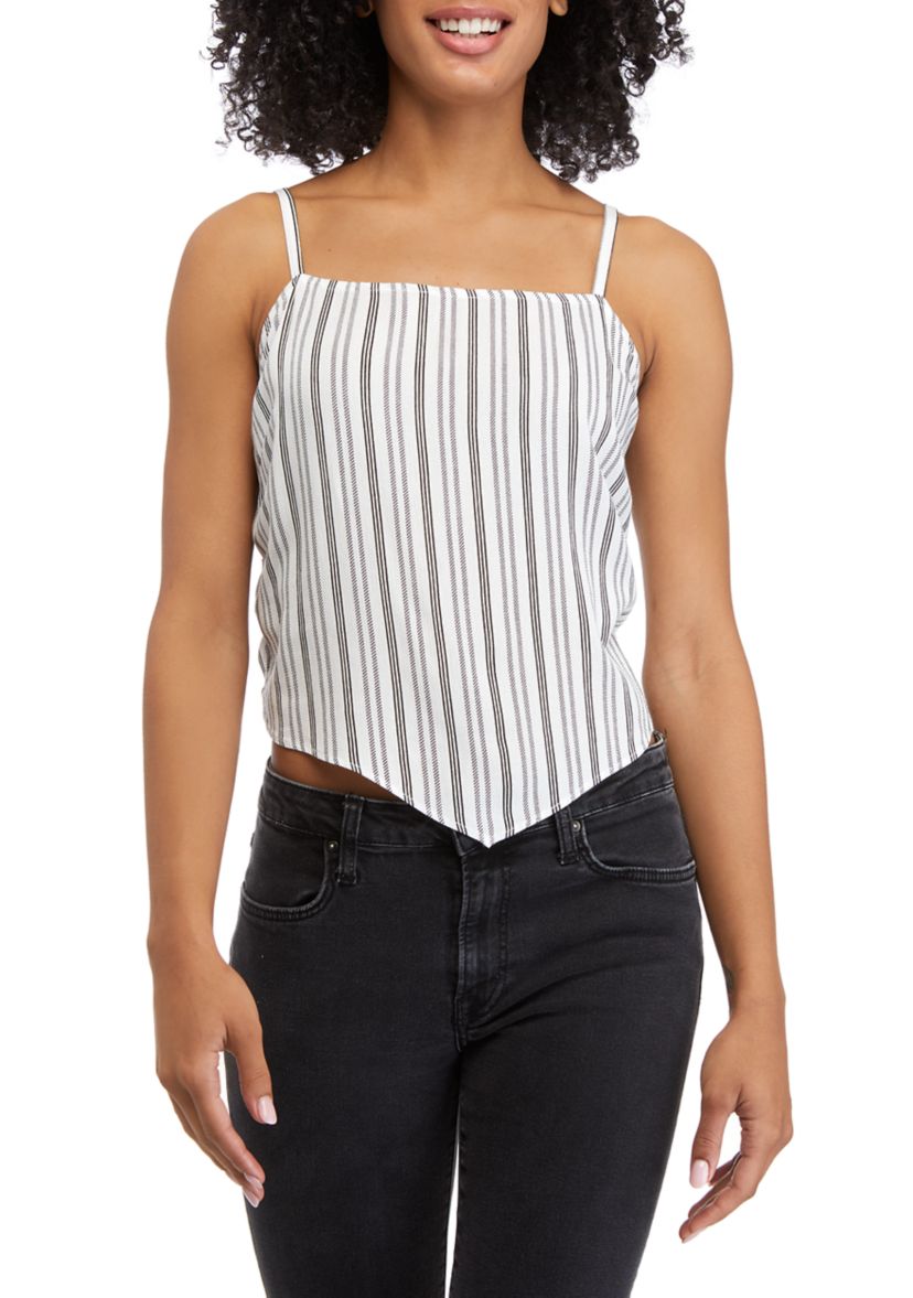 Juniors Sleeveless Bandana Tank 