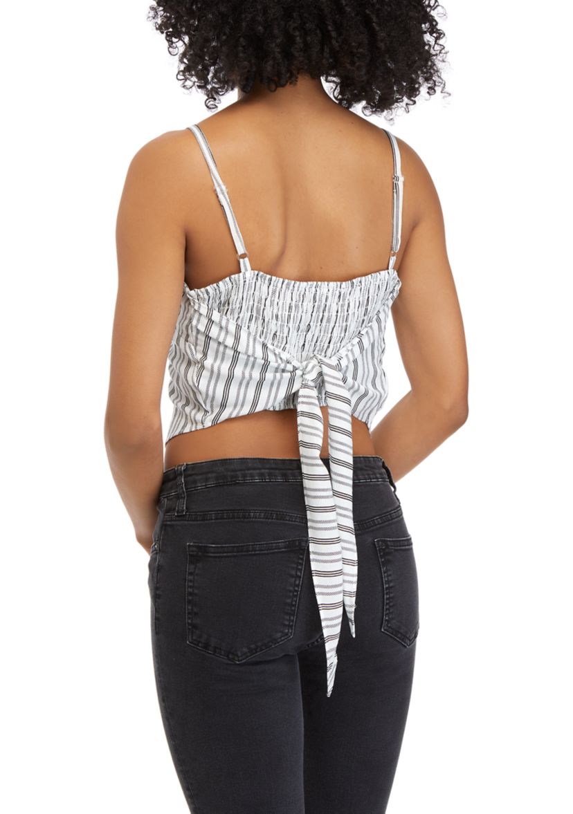 Juniors Sleeveless Bandana Tank 