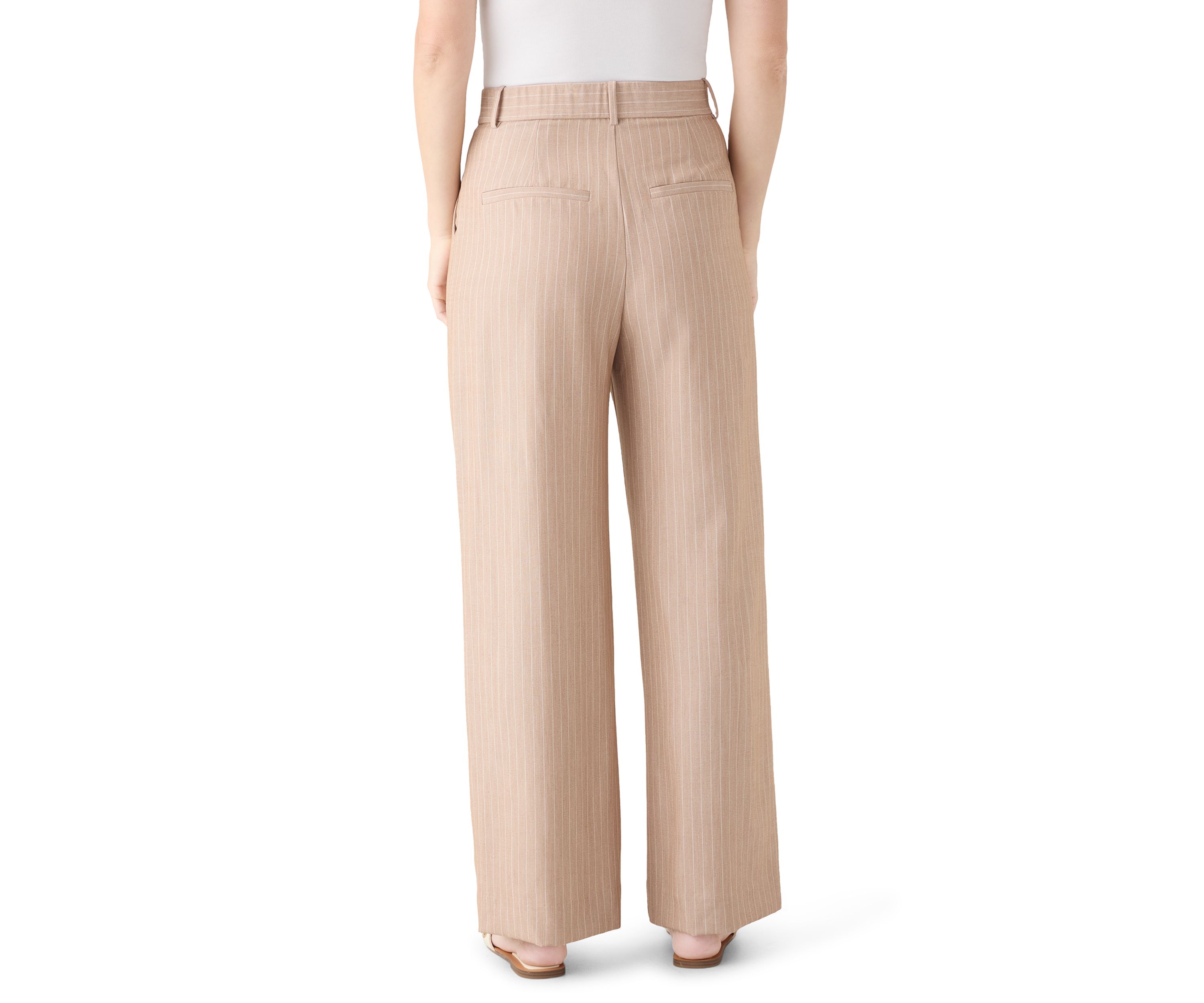Womens Pinstripe Trousers