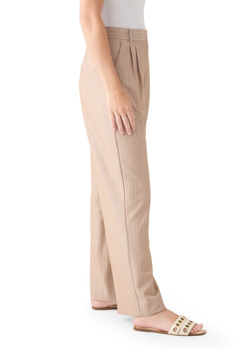 Womens Pinstripe Trousers