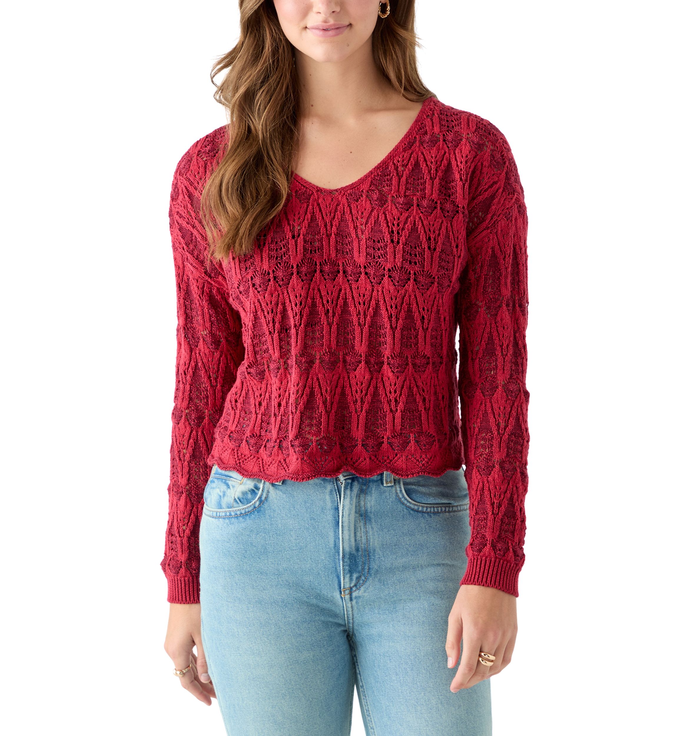Womens Cranberry Sweater 
