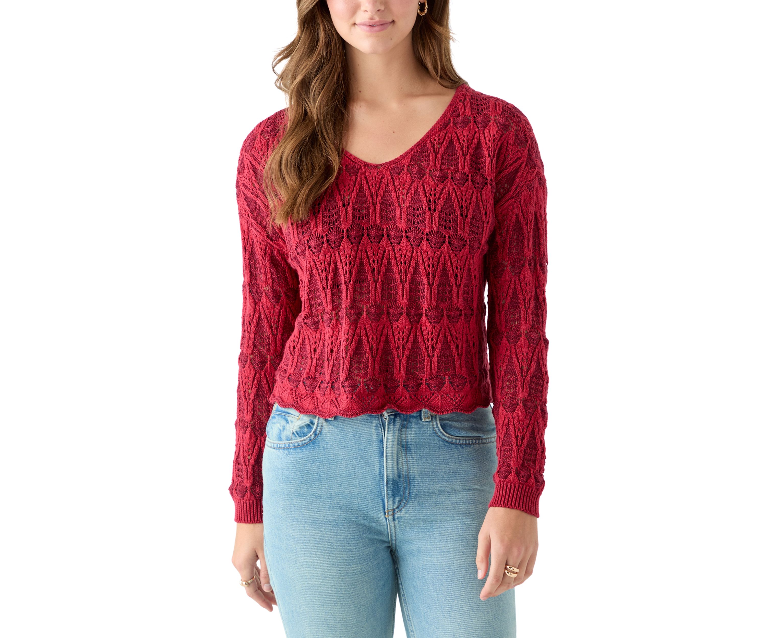 Womens Cranberry Sweater 