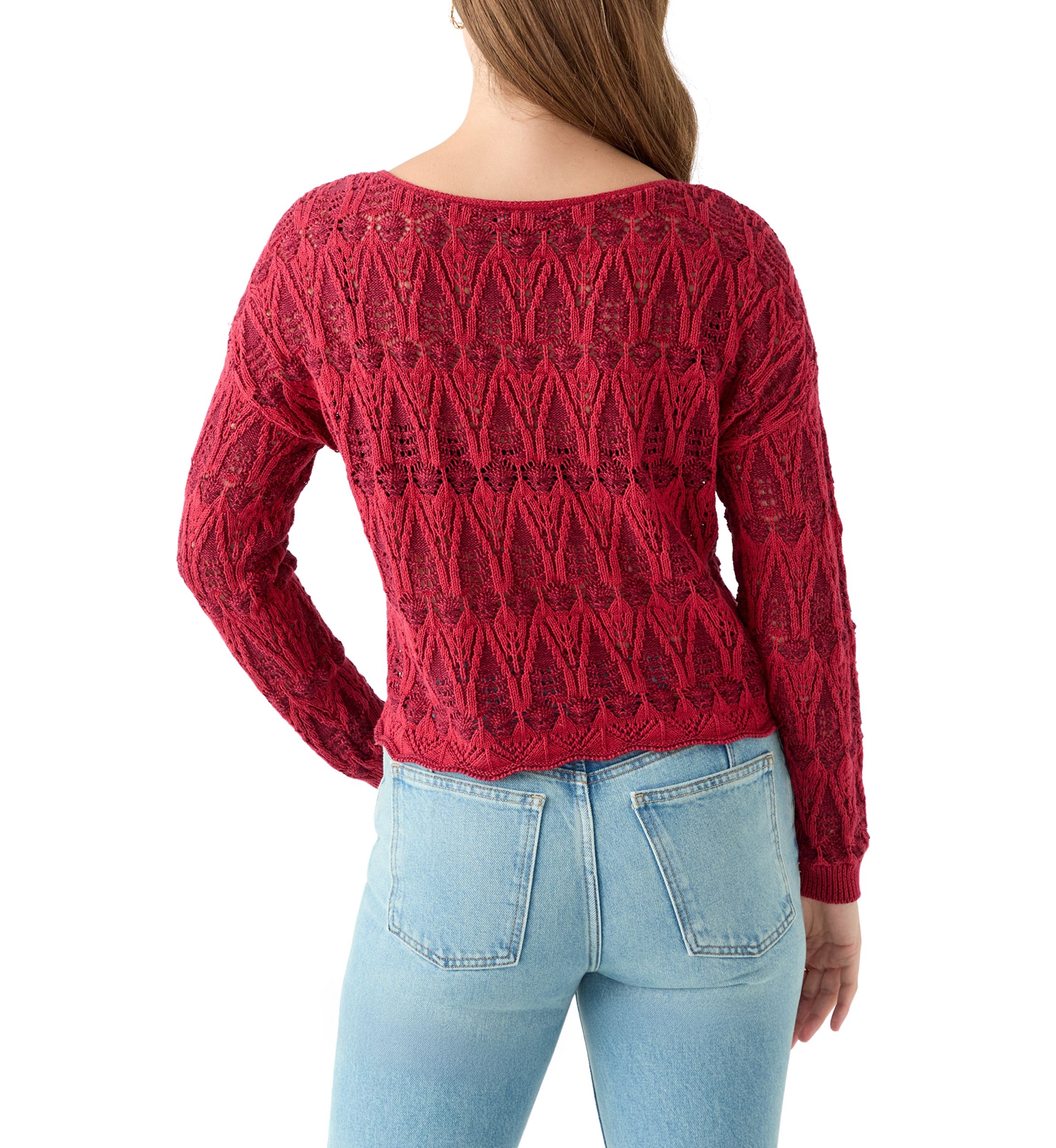 Womens Cranberry Sweater 