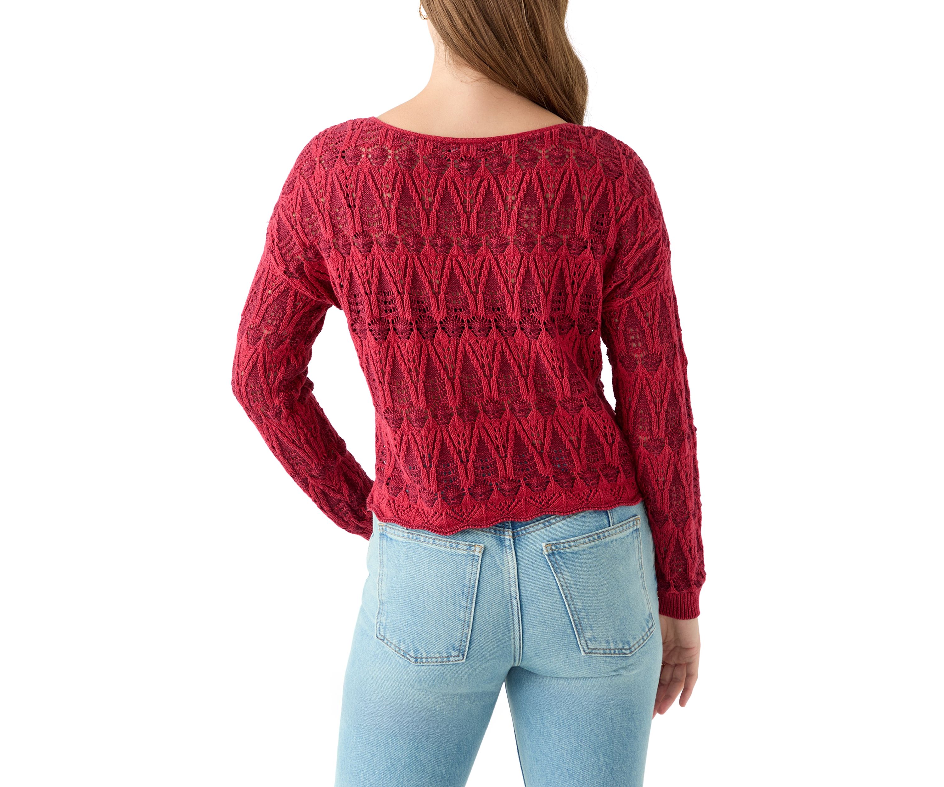 Womens Cranberry Sweater 
