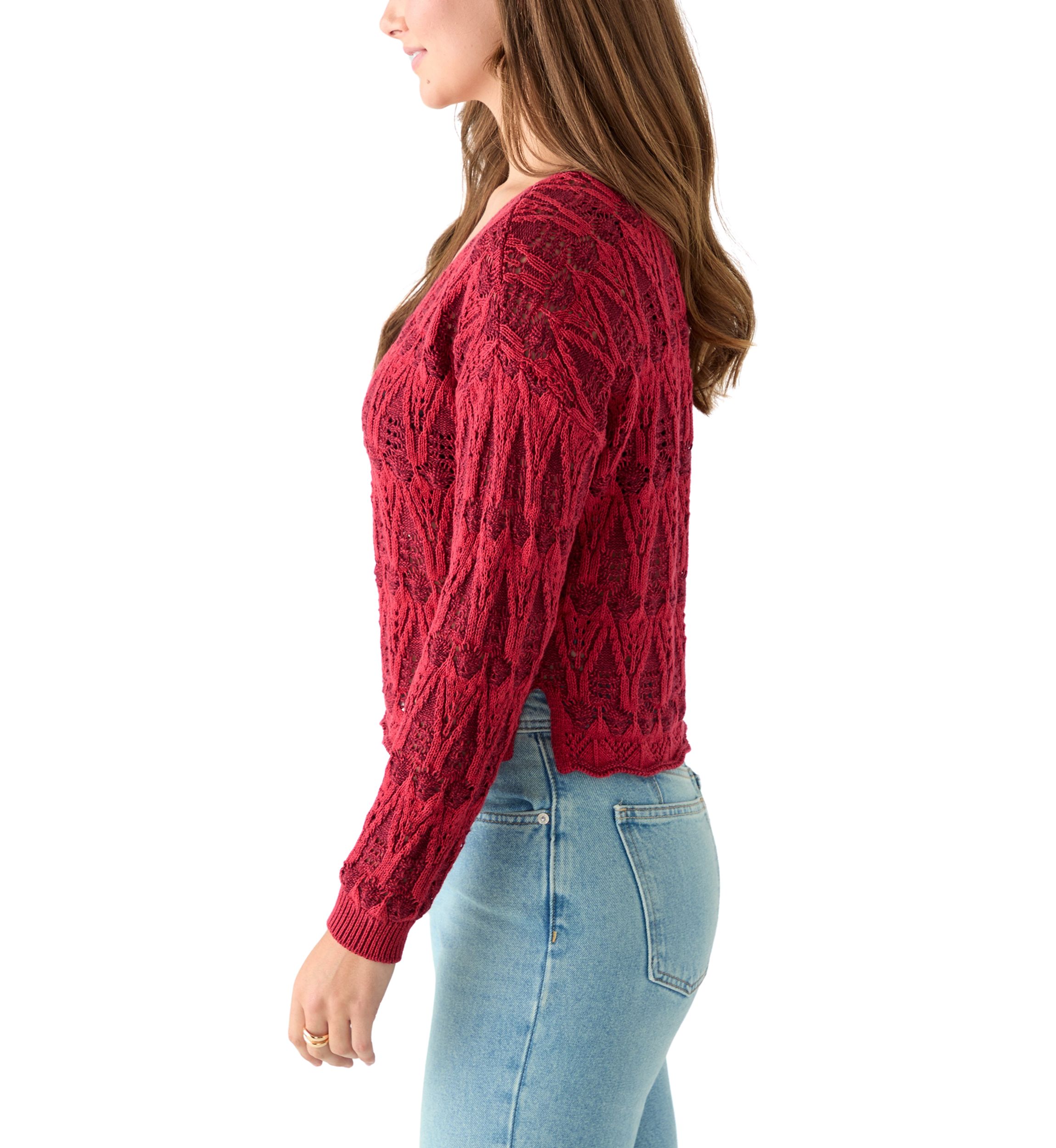 Womens Cranberry Sweater 