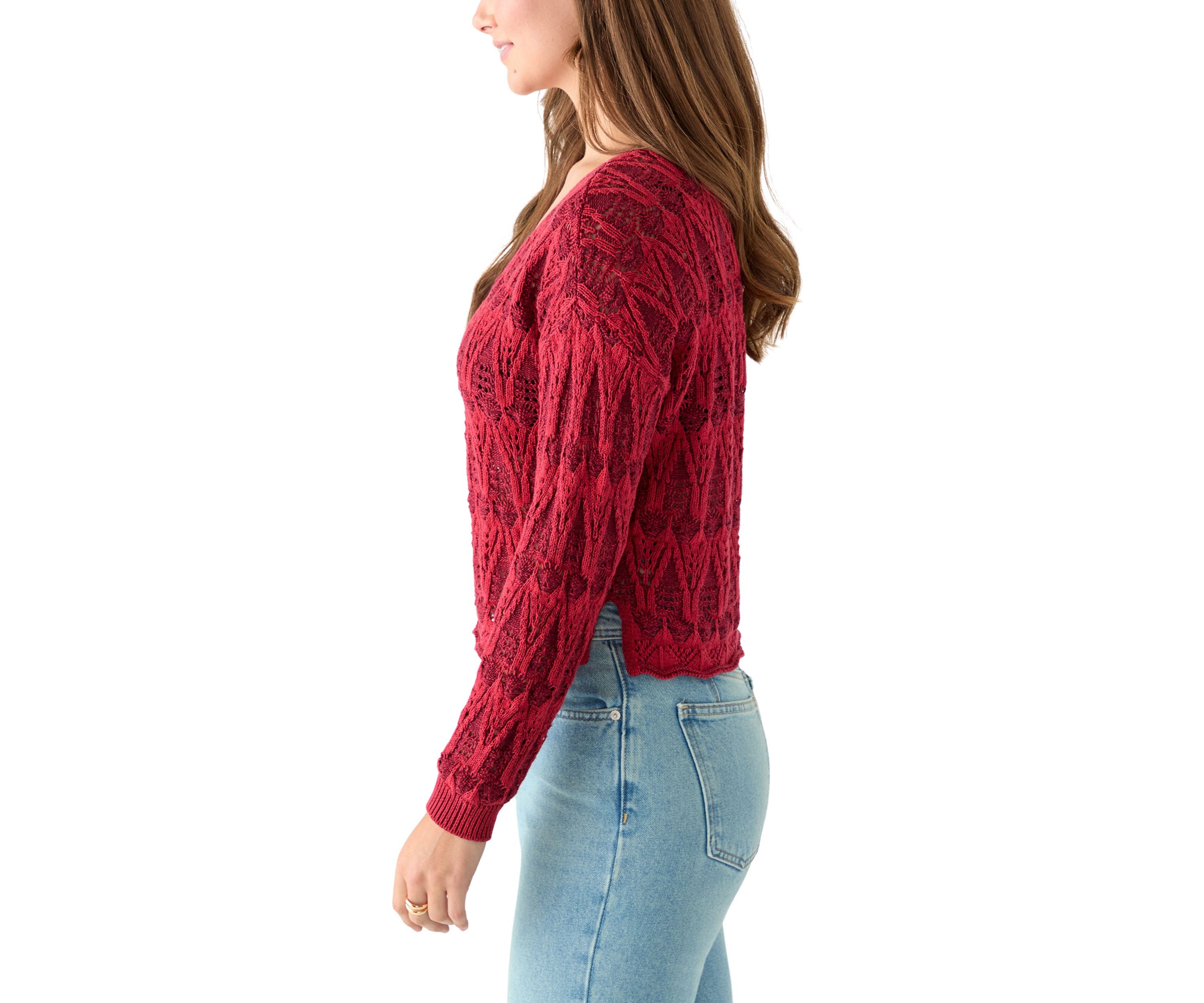 Womens Cranberry Sweater 