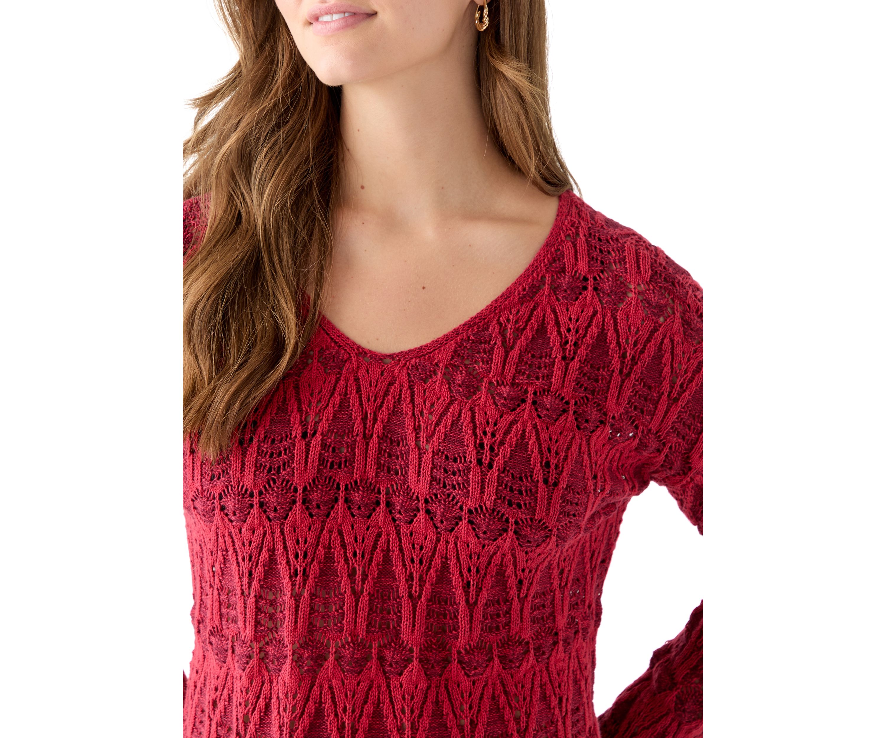 Womens Cranberry Sweater 