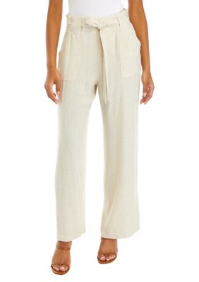 Juniors' Linen Pants