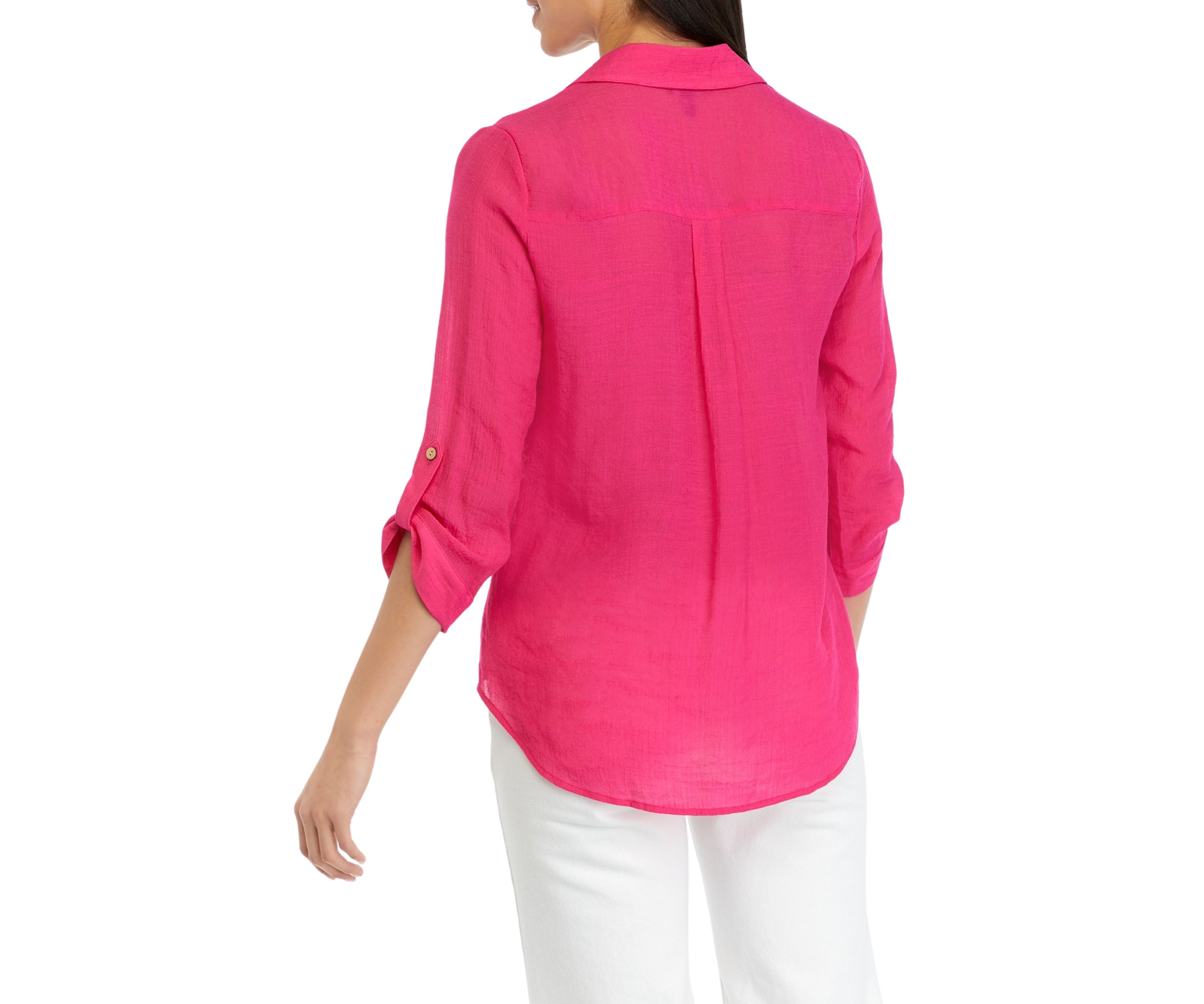 Juniors Portofino Woven Blouse