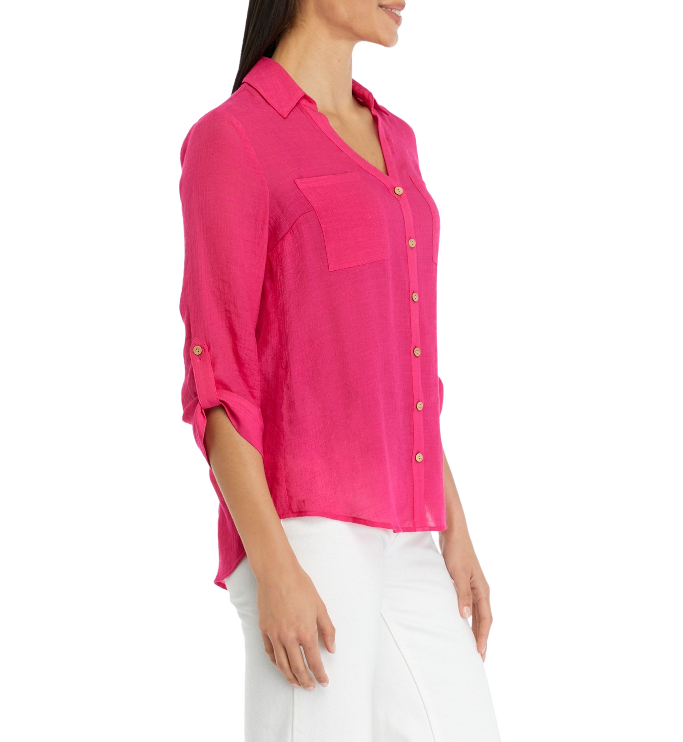 Juniors Portofino Woven Blouse