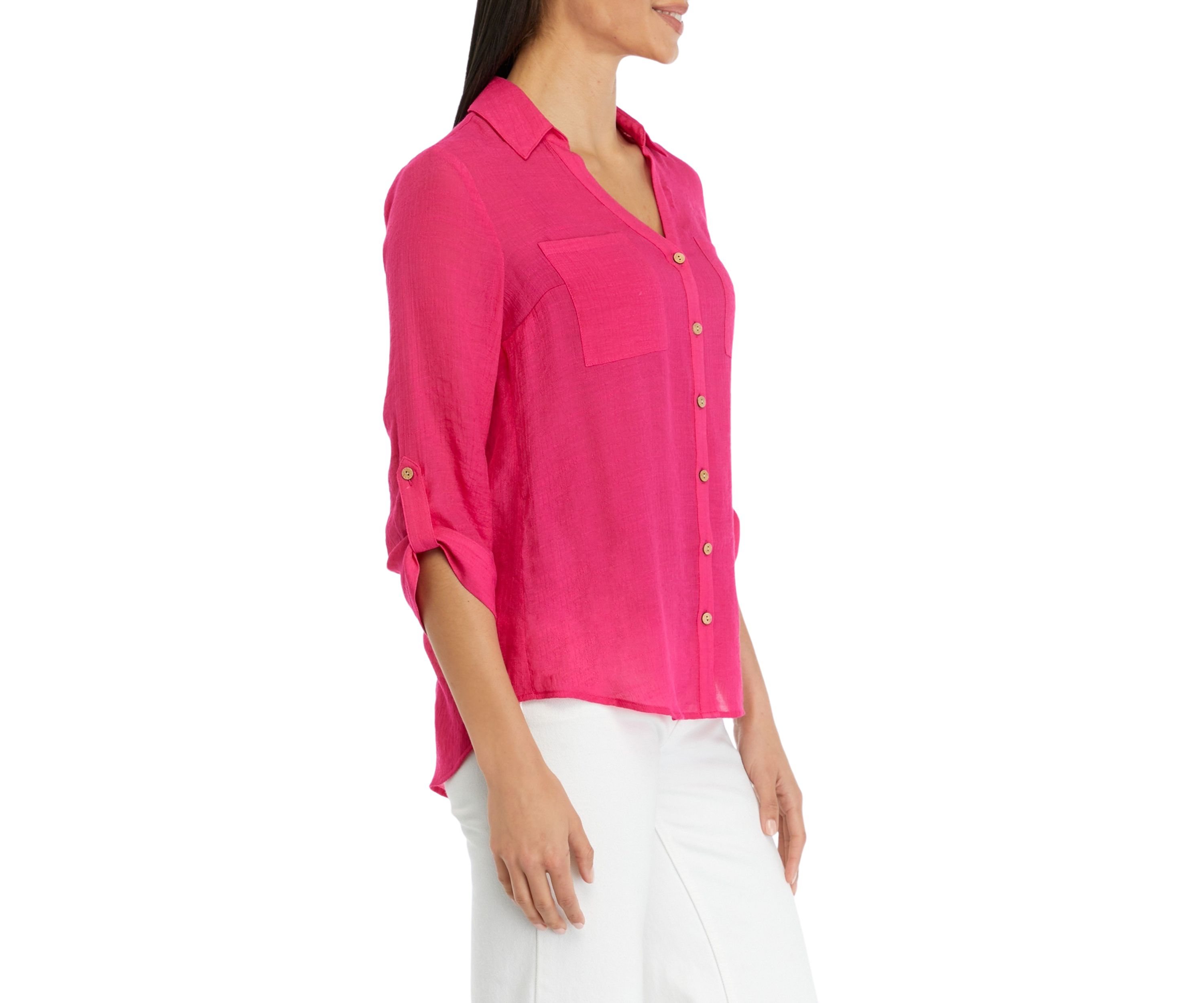 Juniors Portofino Woven Blouse