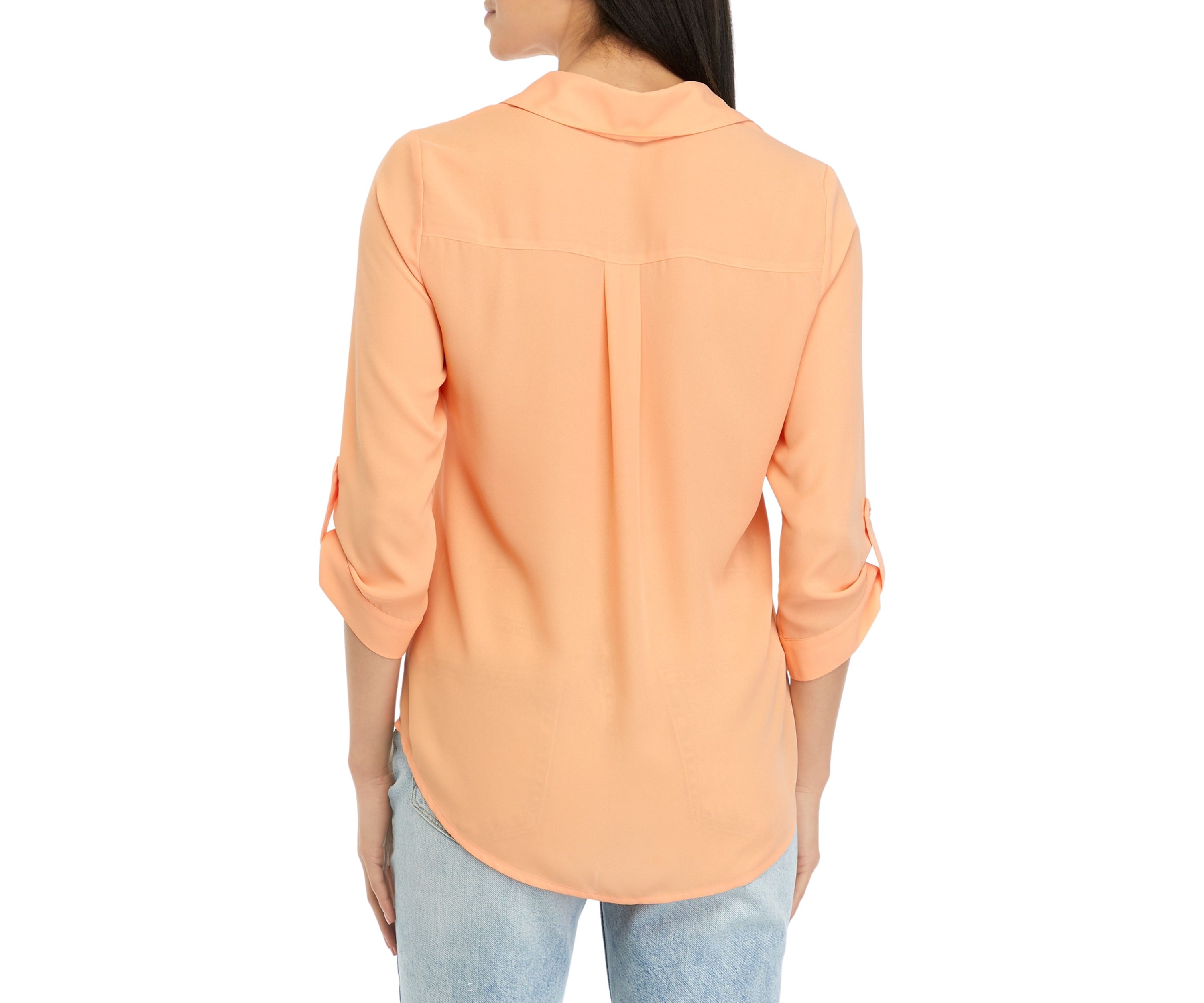 Juniors Portofino Button Down Top