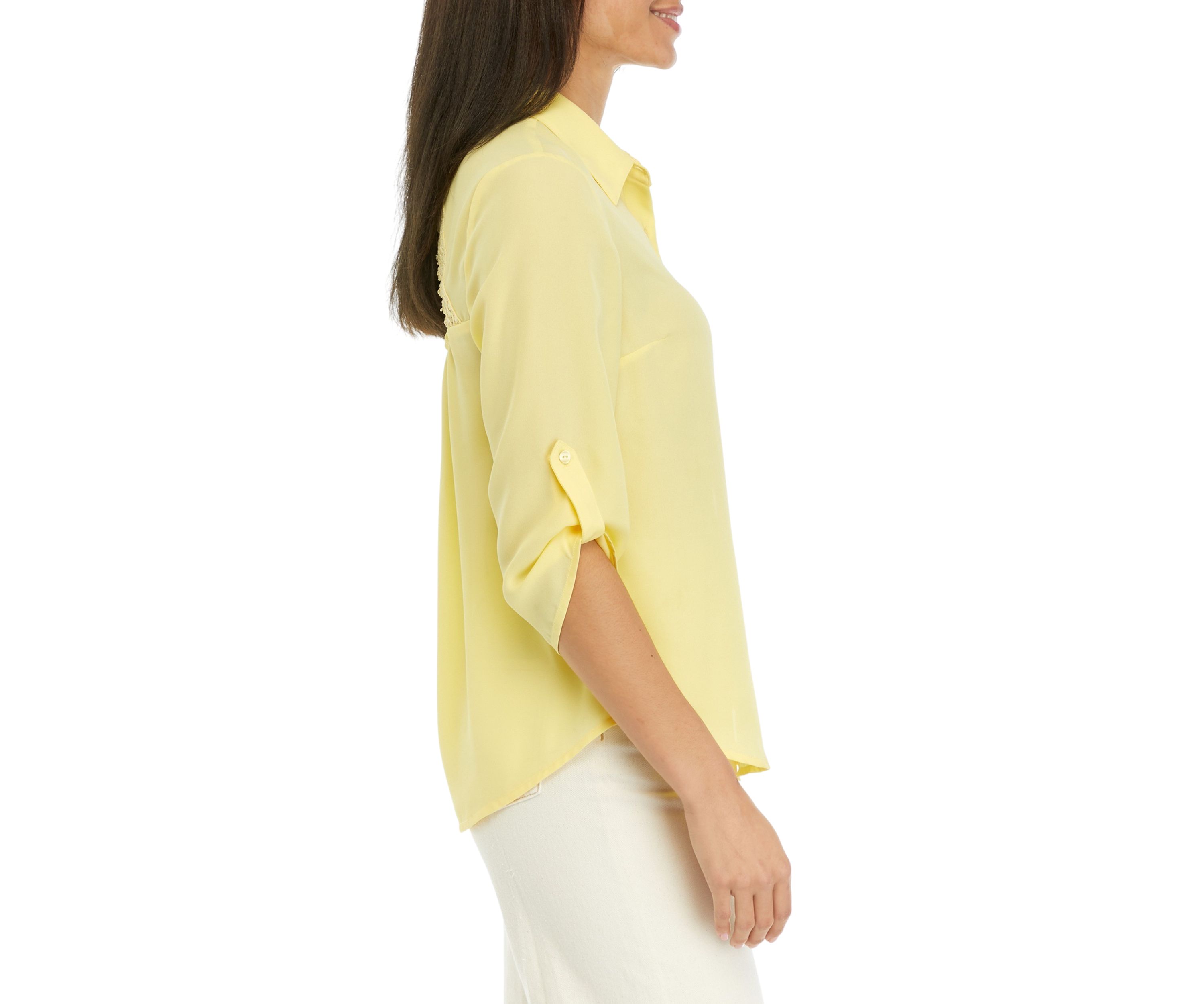 Juniors Open Back Portofino Blouse