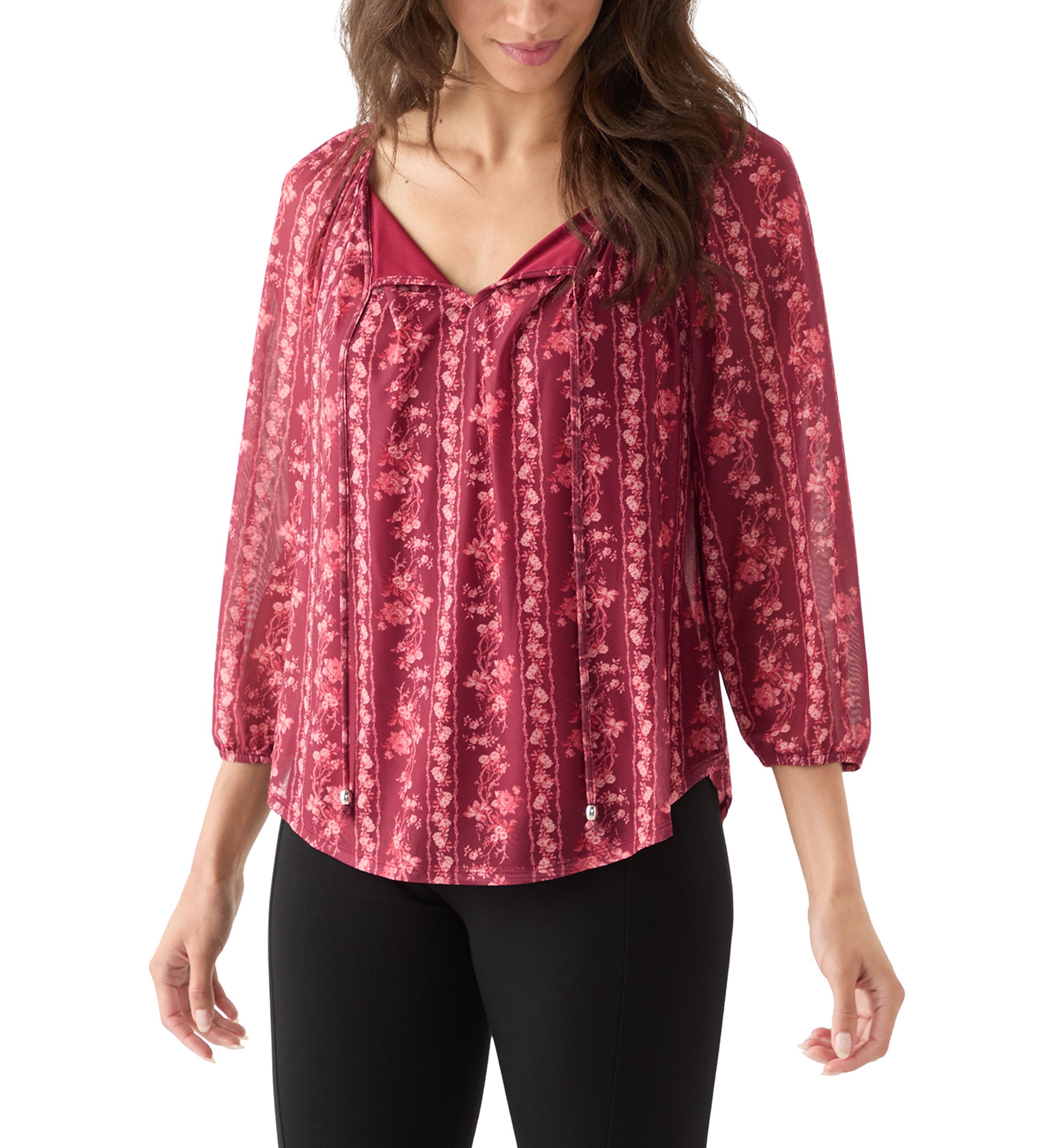 Womens Peasant Top