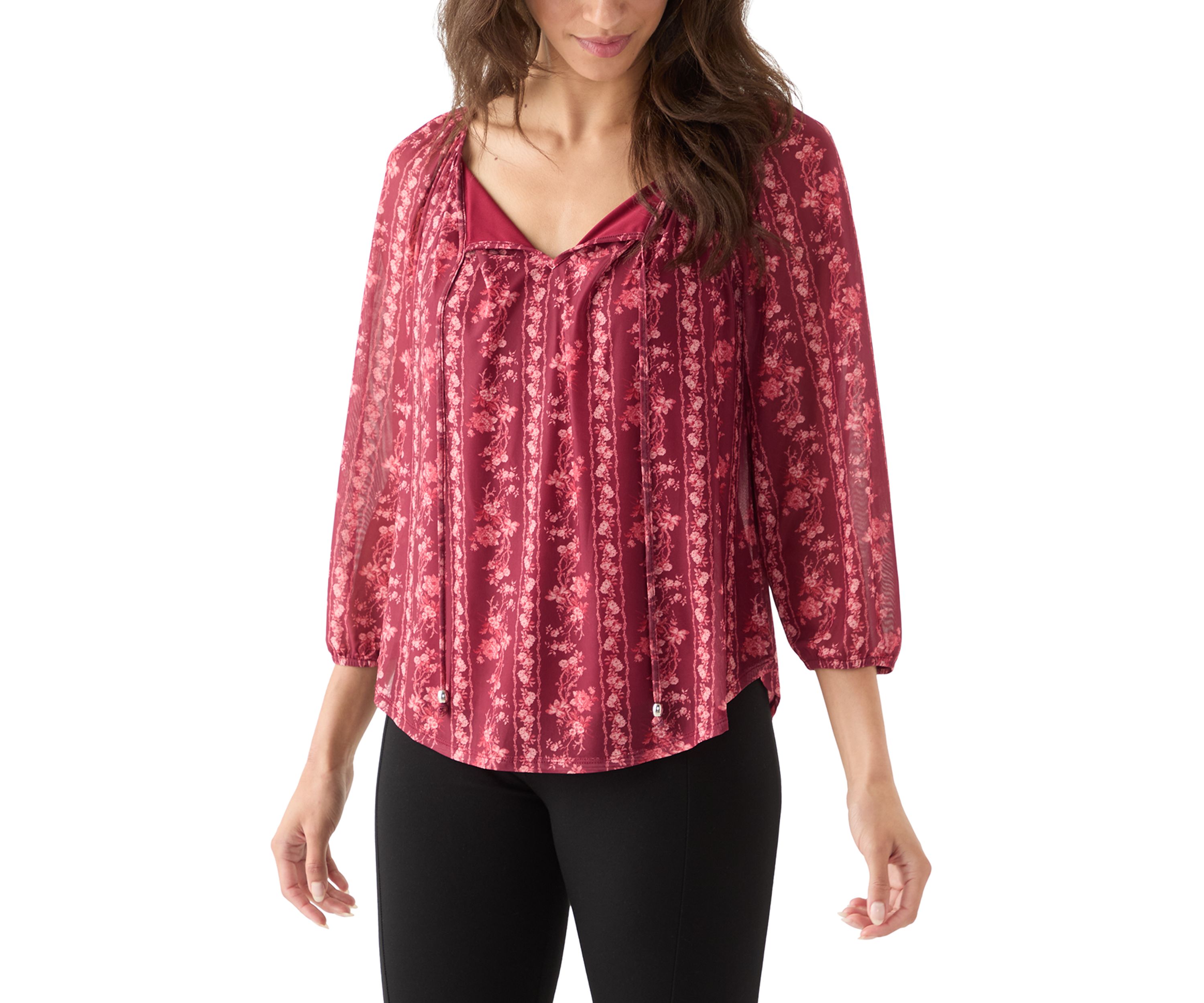 Womens Peasant Top