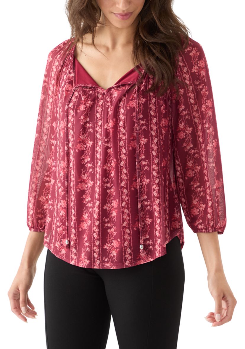Womens Peasant Top