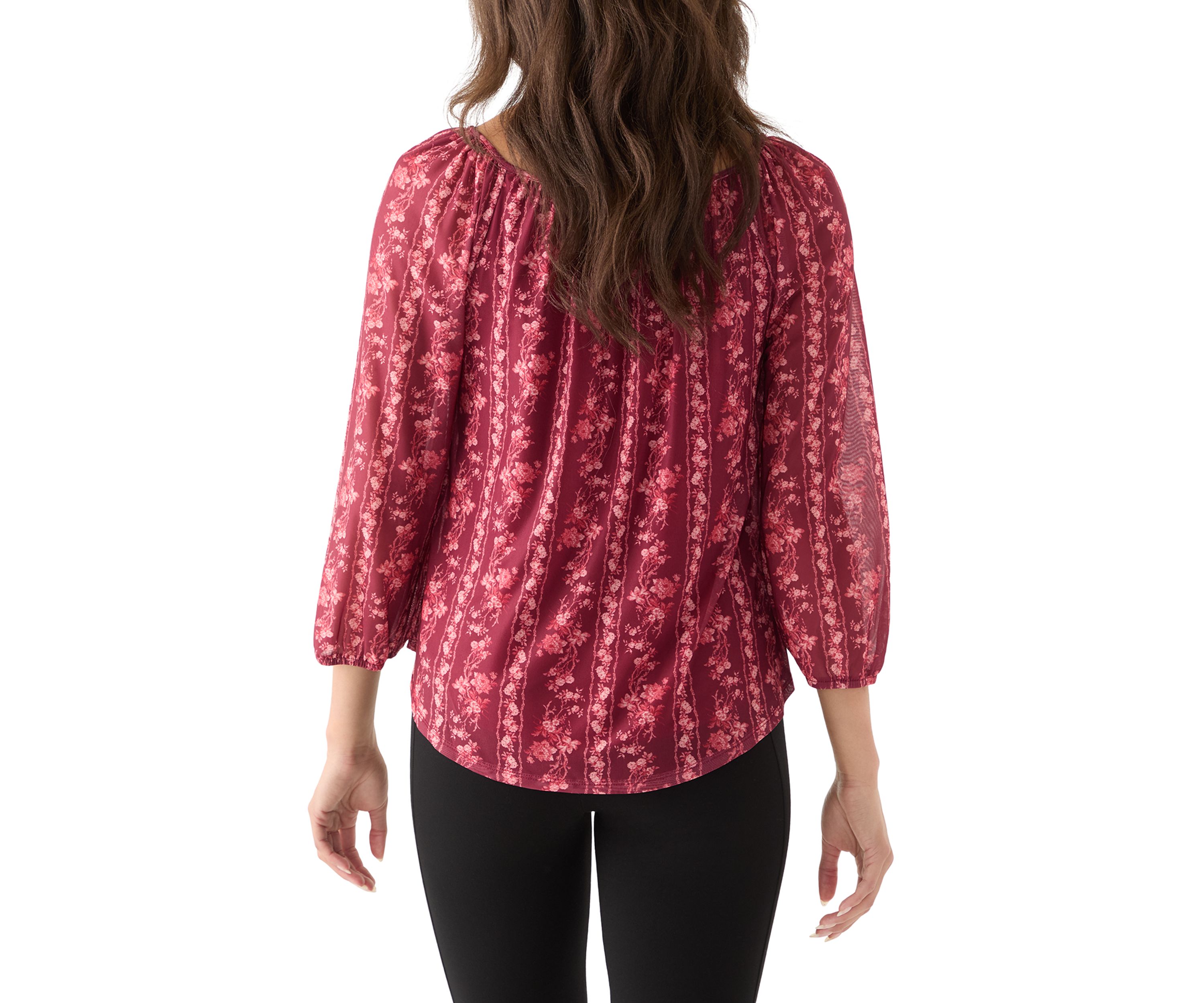 Womens Peasant Top