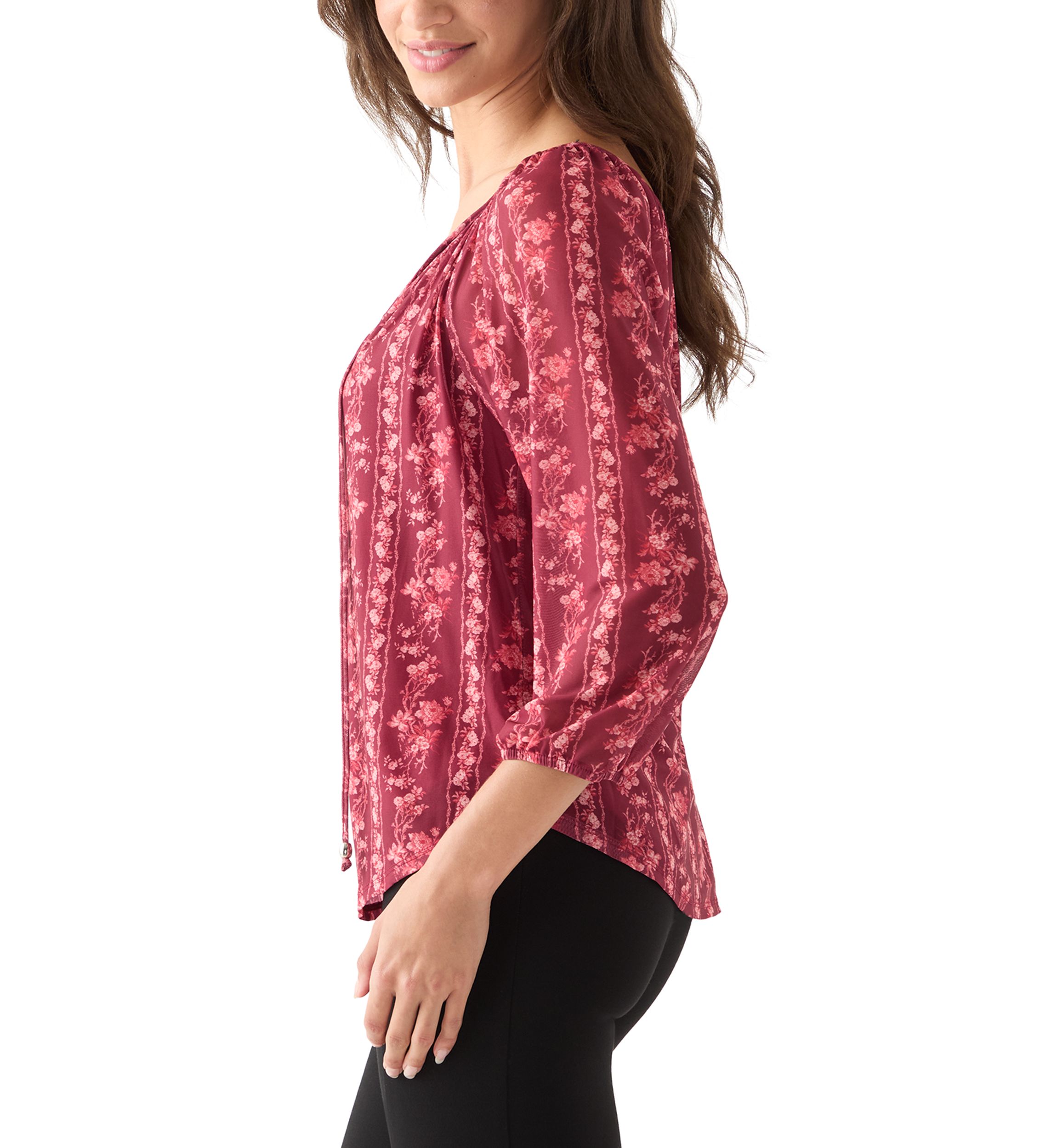 Womens Peasant Top