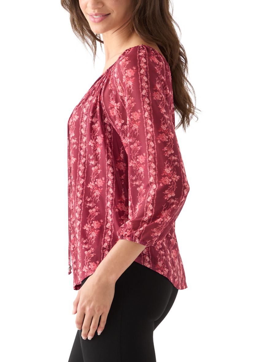Womens Peasant Top