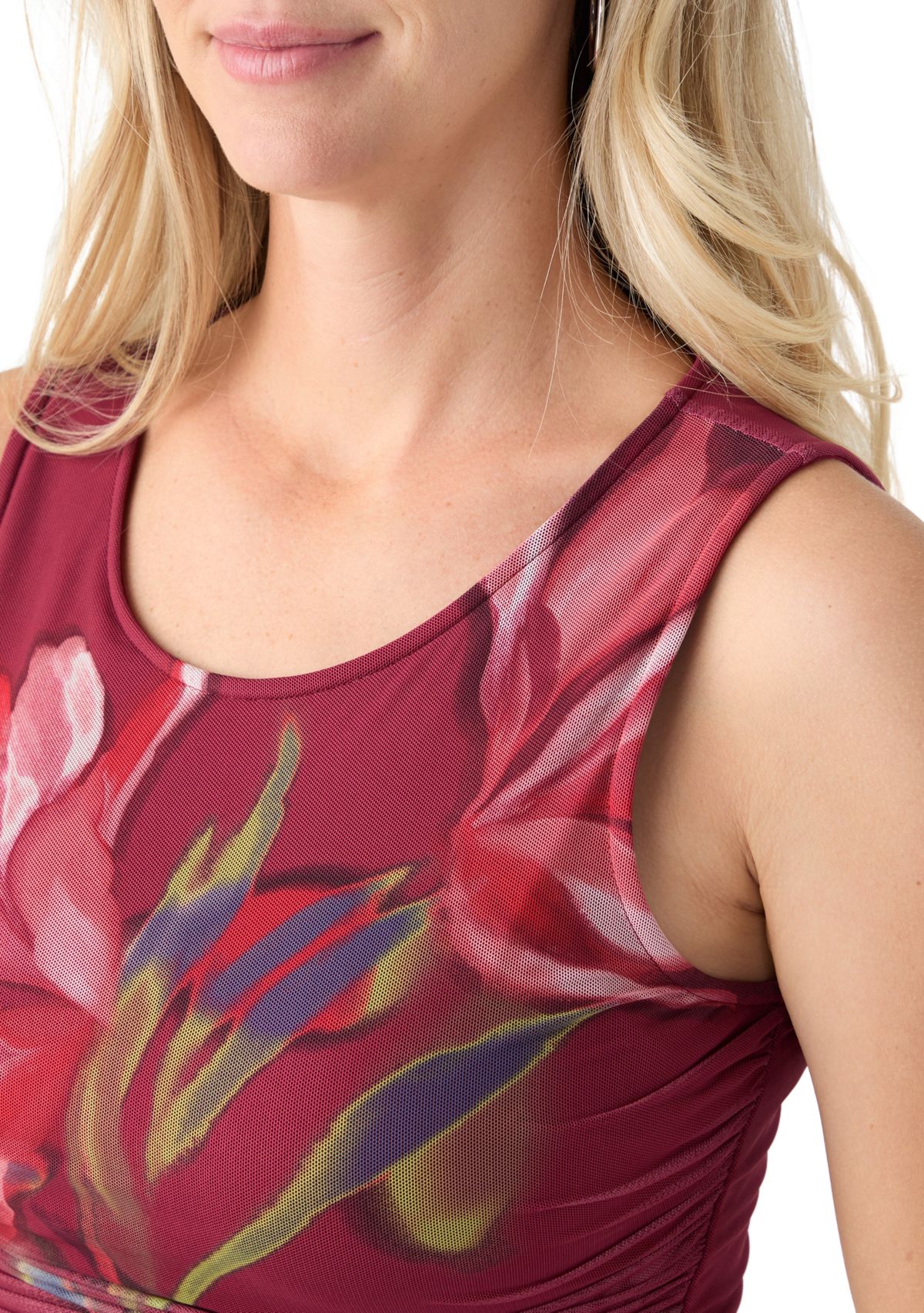 Womens Floral Tank