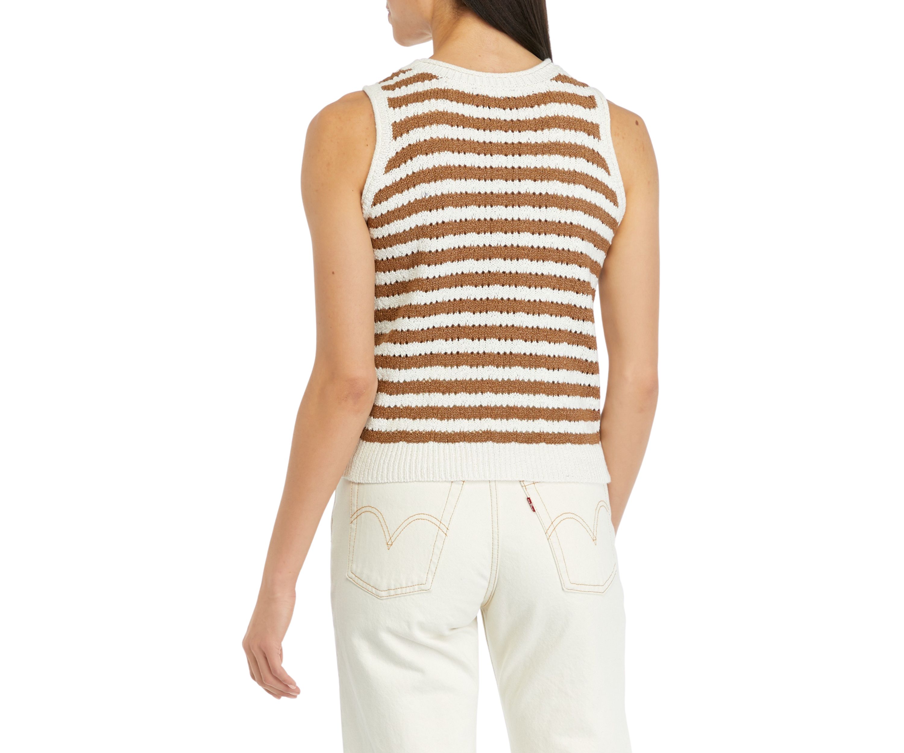Juniors Sweater Knit Tank Top