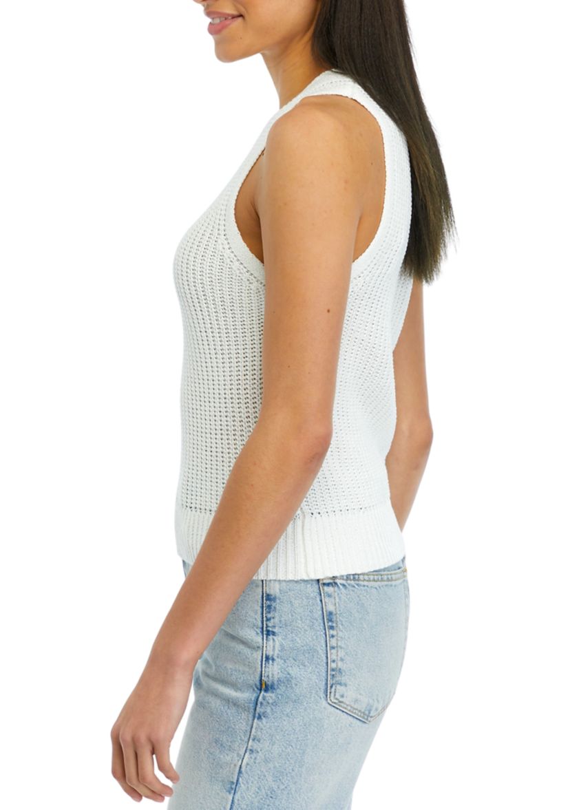 Juniors Sweater Tank 