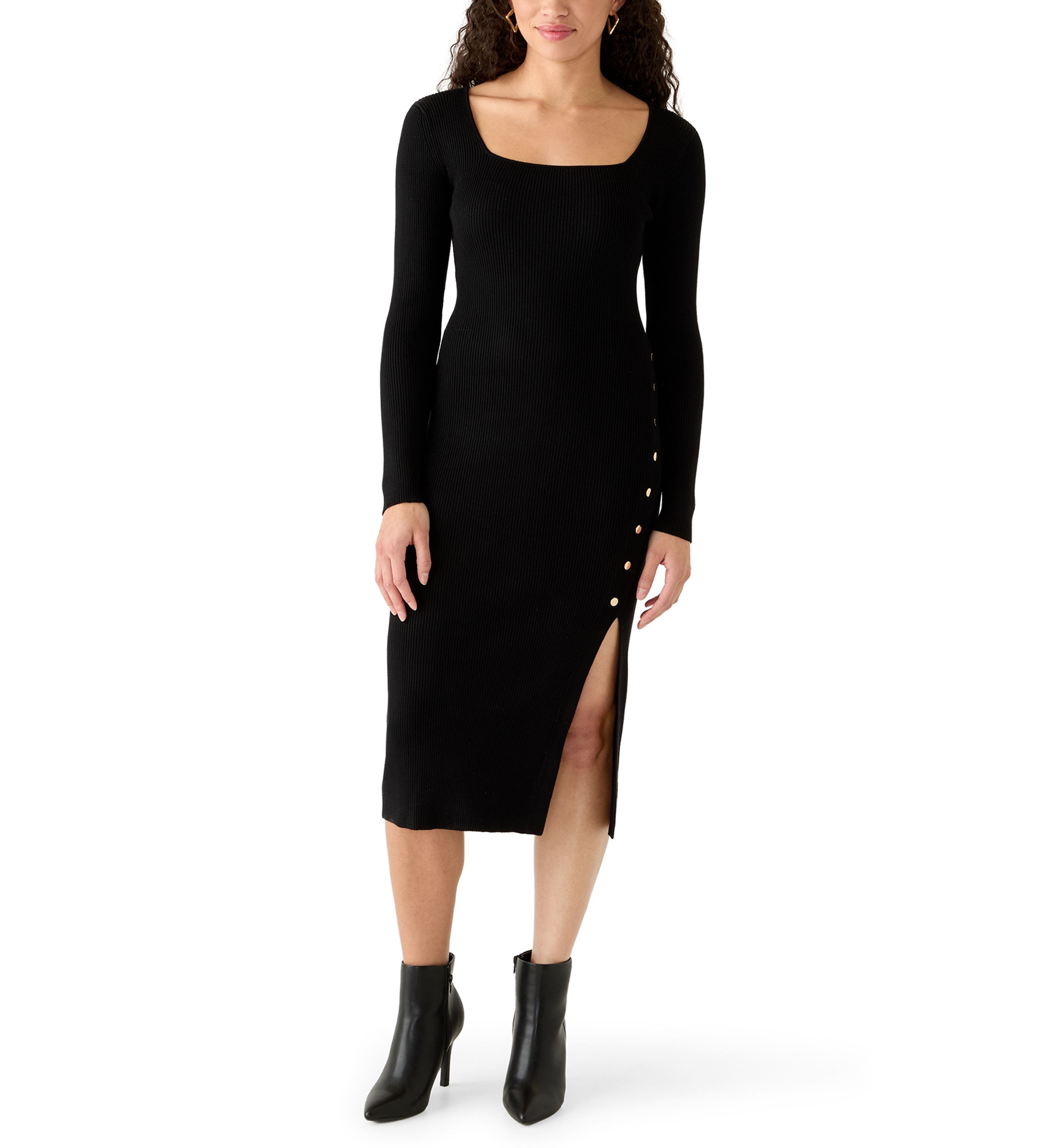 Women's Black Dresses Midi Dresses | Belk