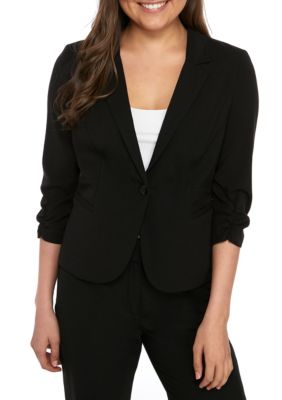 1 Button Front Blazer