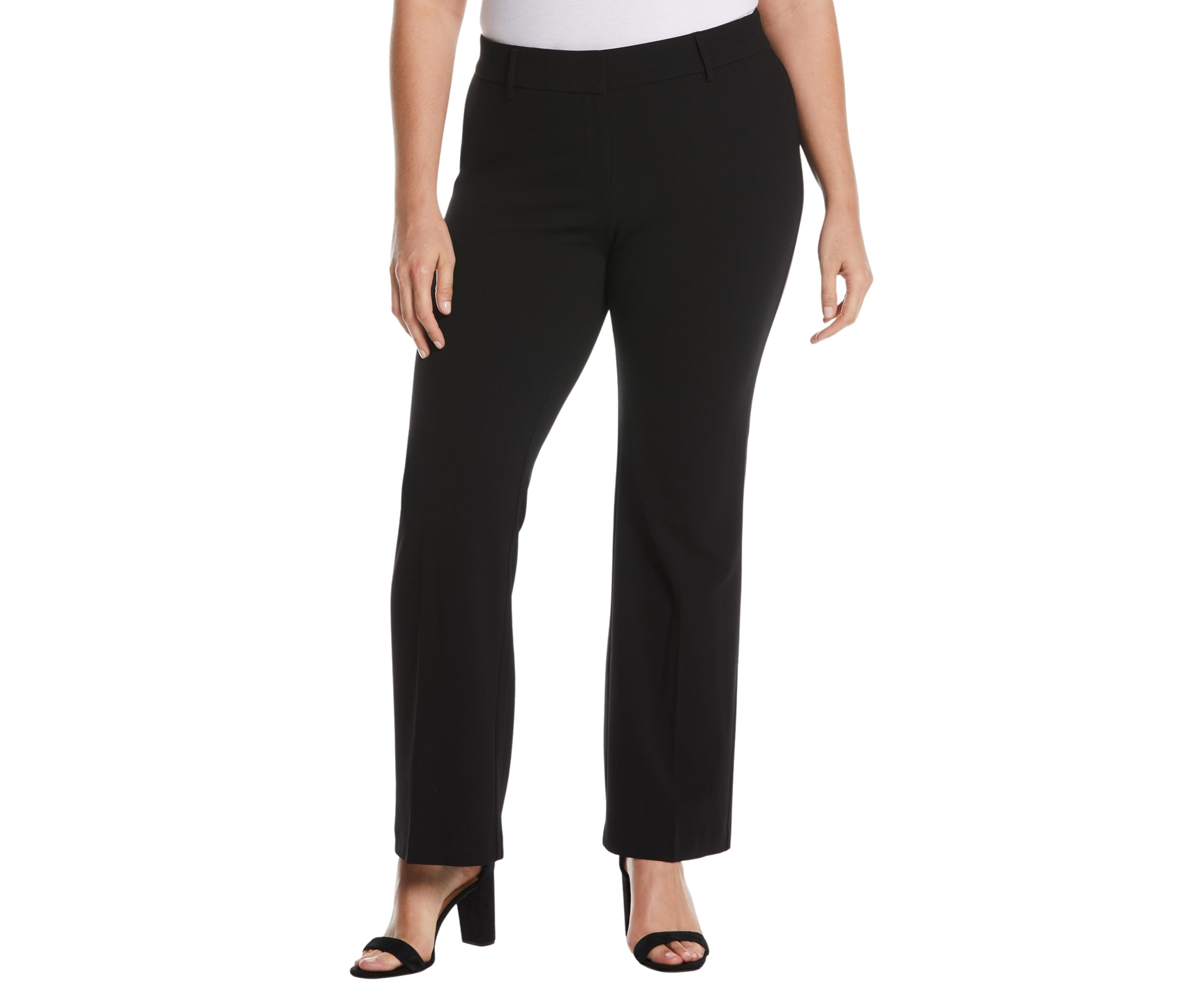Plus Size Stretch Crepe Pants