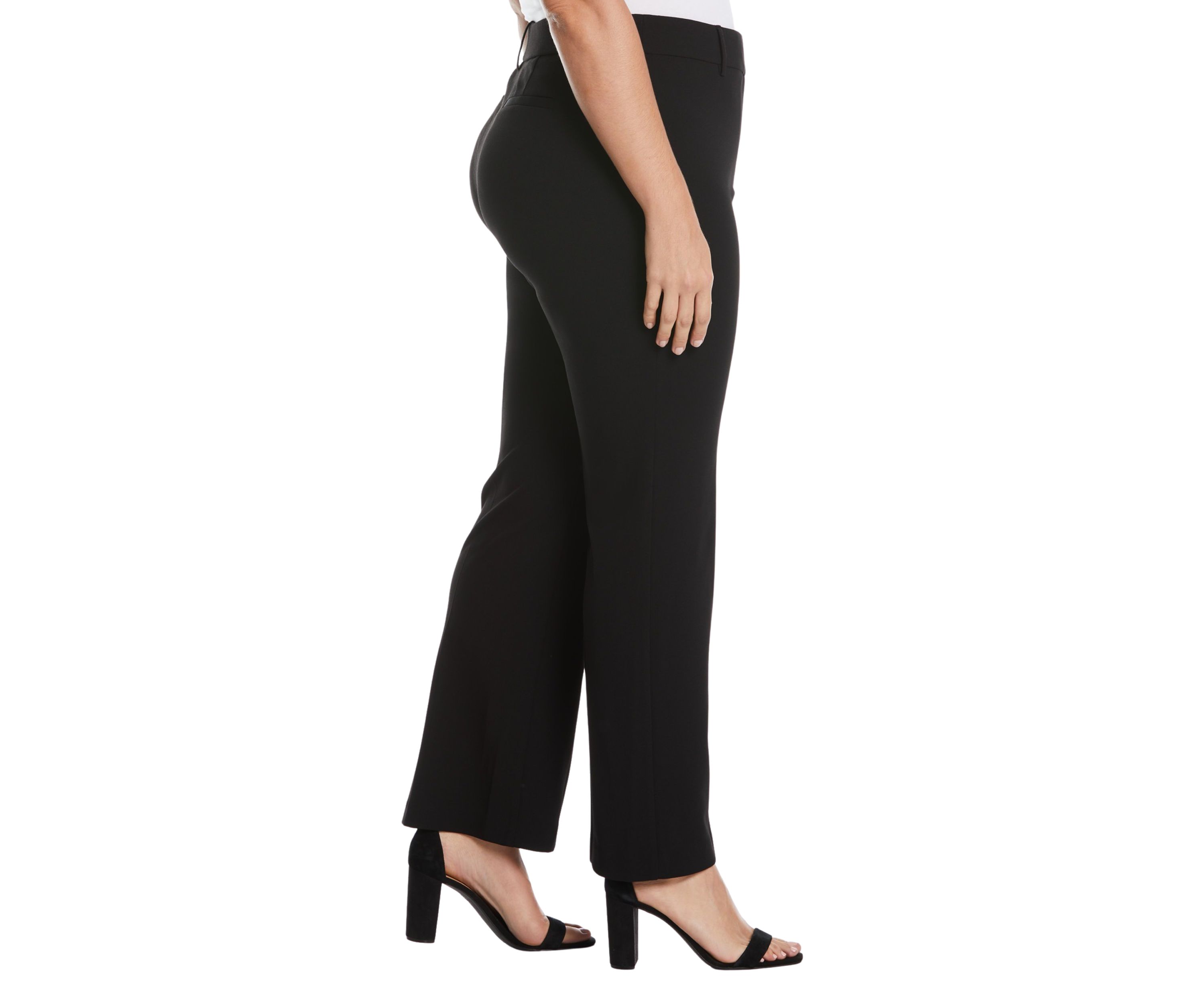 Plus Size Stretch Crepe Pants