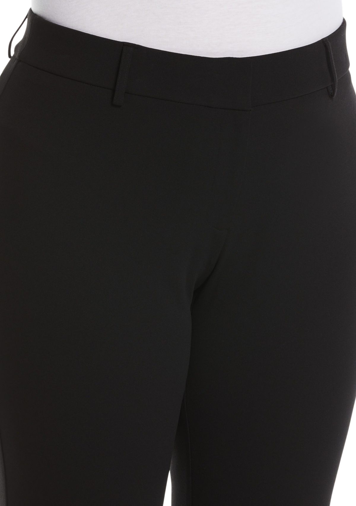 Plus Size Stretch Crepe Pants