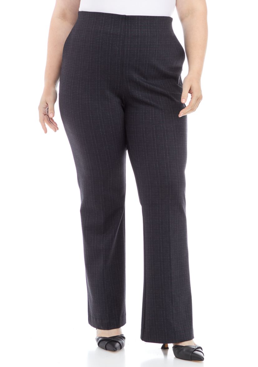 Plus Size Bootcut Pants - Regular Length