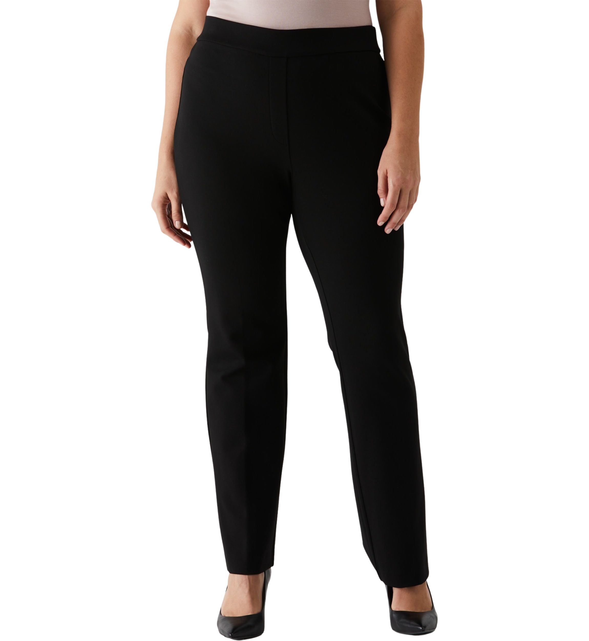 Plus Size Bootcut Pull On Pants