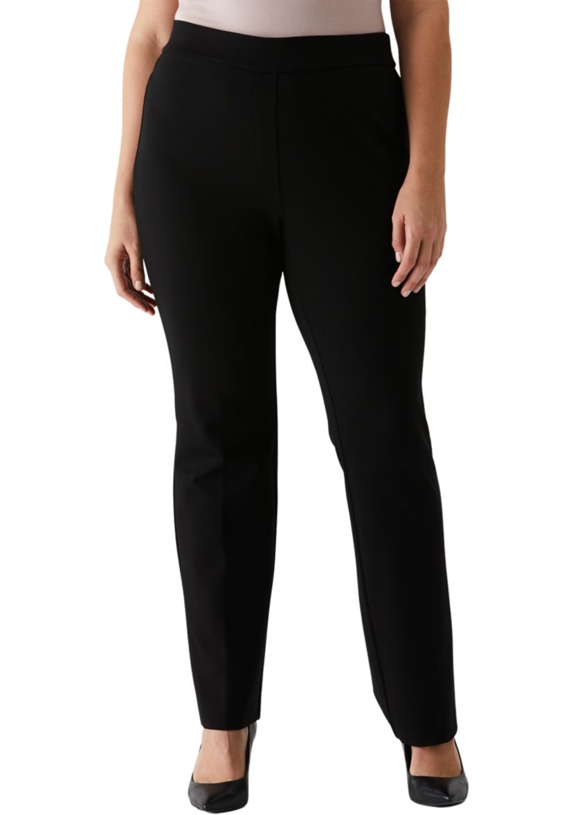 Plus Size Bootcut Pull On Pants