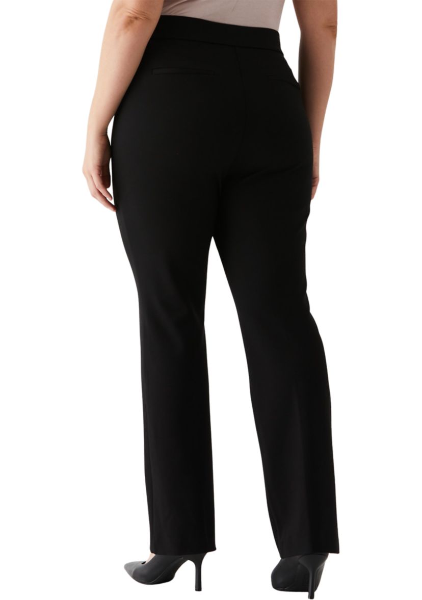 Plus Size Bootcut Pull On Pants