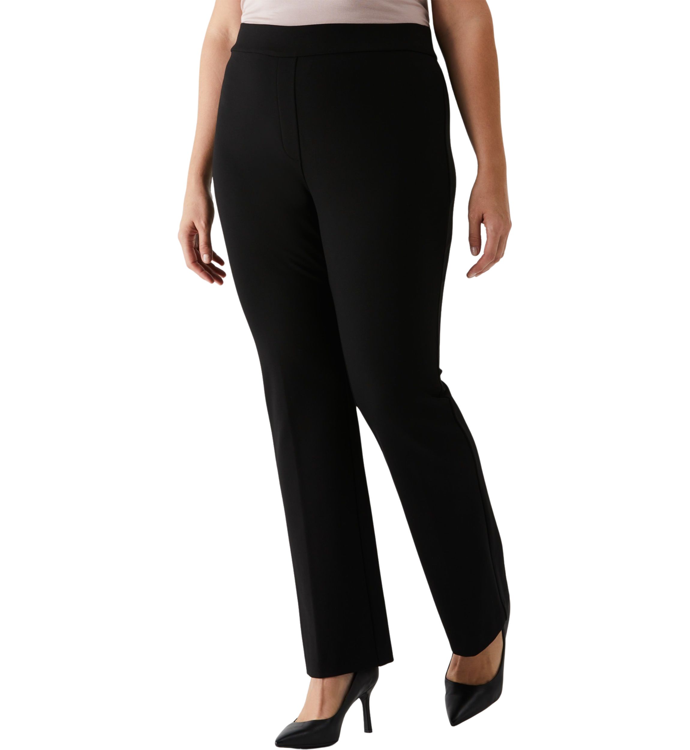 Plus Size Bootcut Pull On Pants