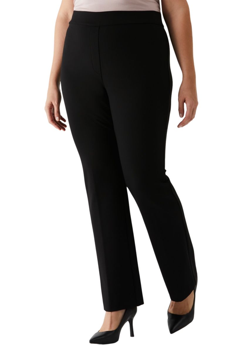 Plus Size Bootcut Pull On Pants