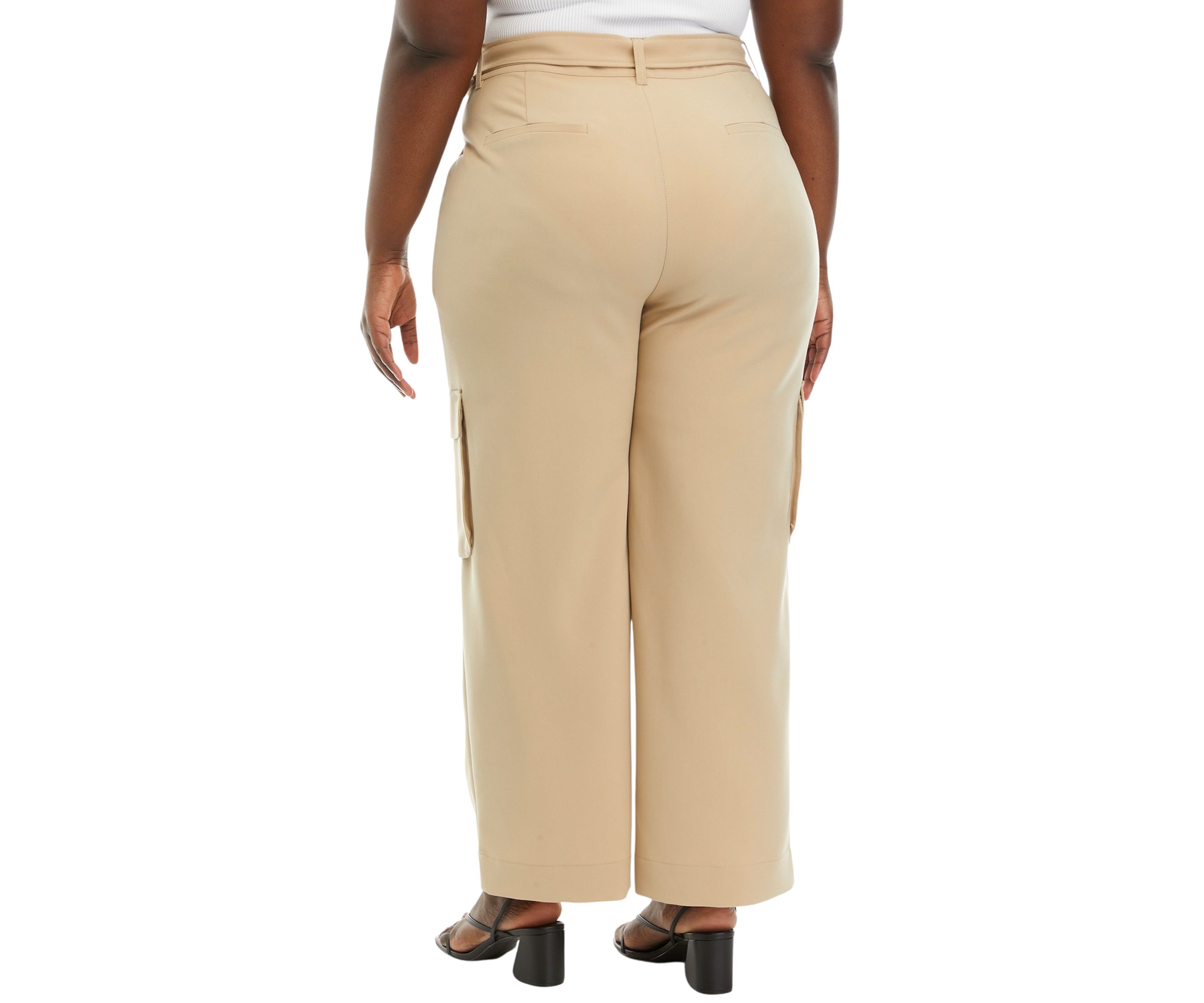 Plus Size Straight Leg Cargo Pants