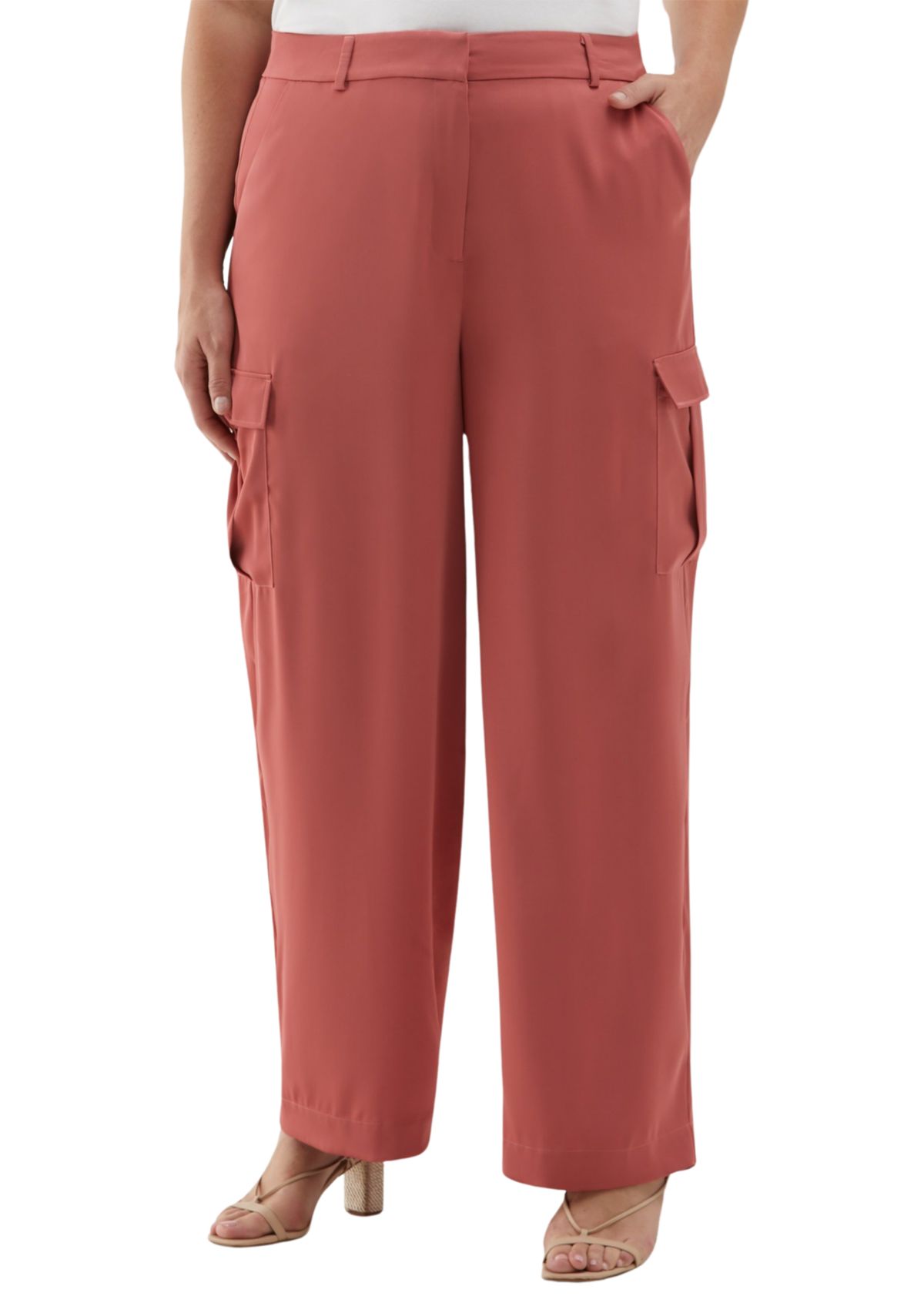 Plus Size Shine Cargo Pants