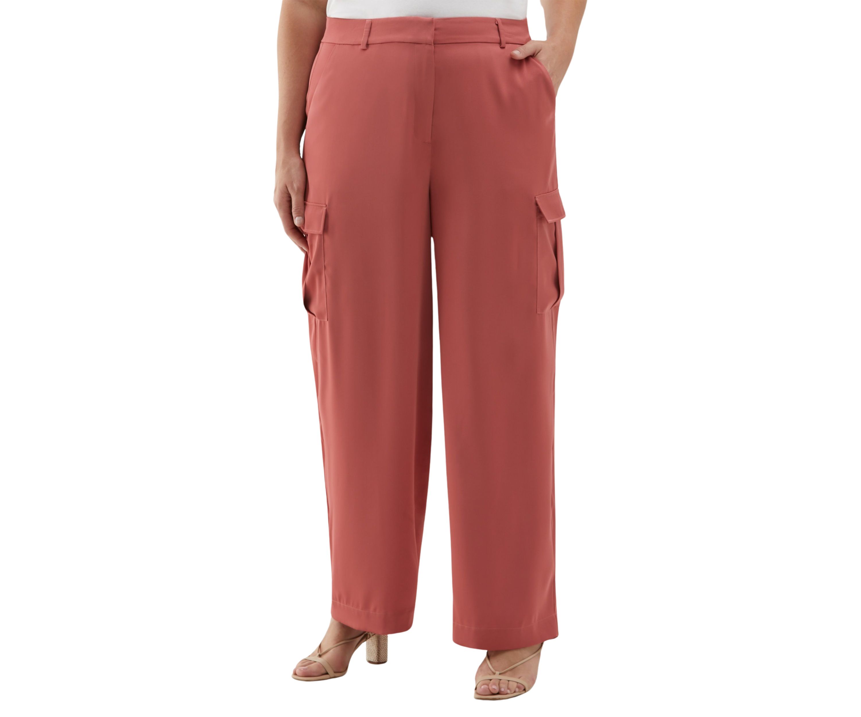 Plus Size Shine Cargo Pants