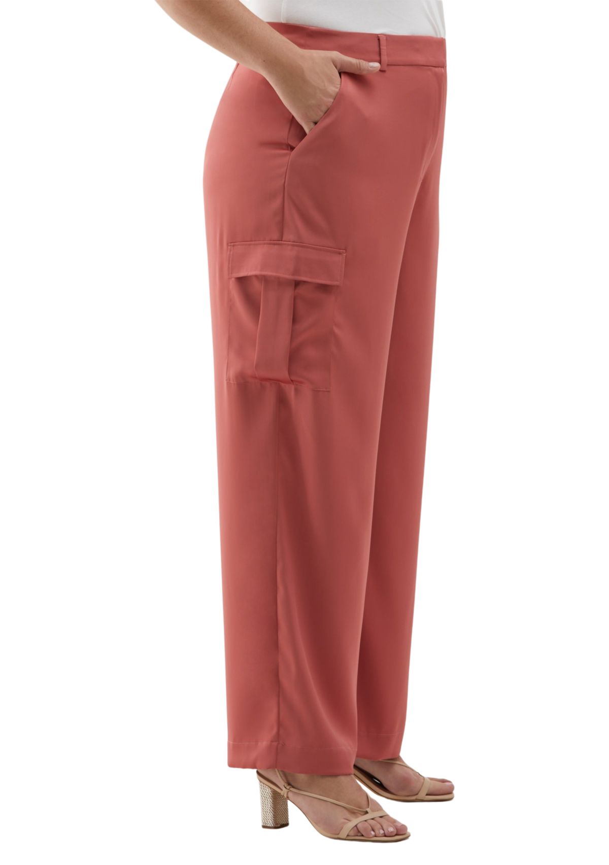 Plus Size Shine Cargo Pants