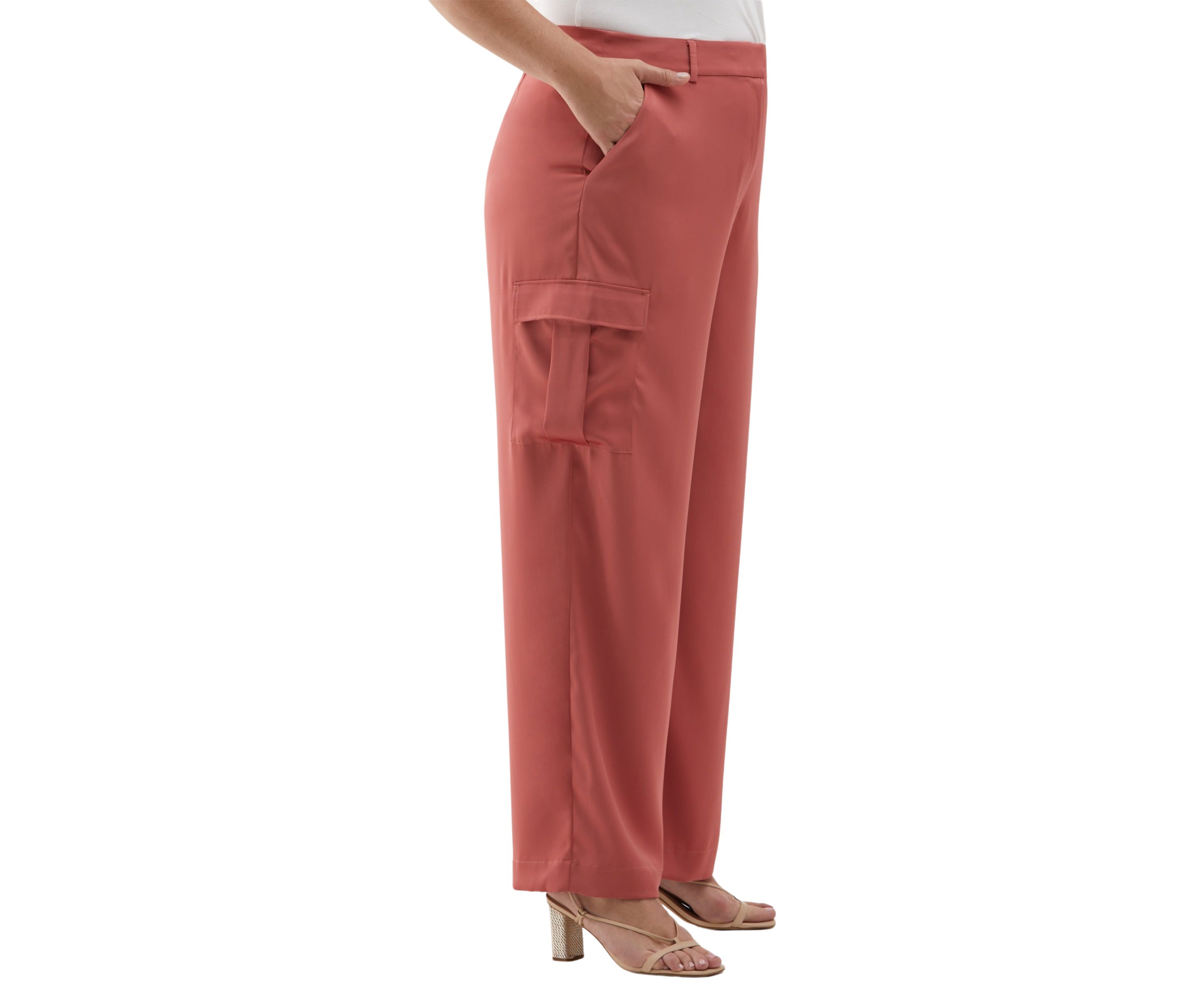 Plus Size Shine Cargo Pants