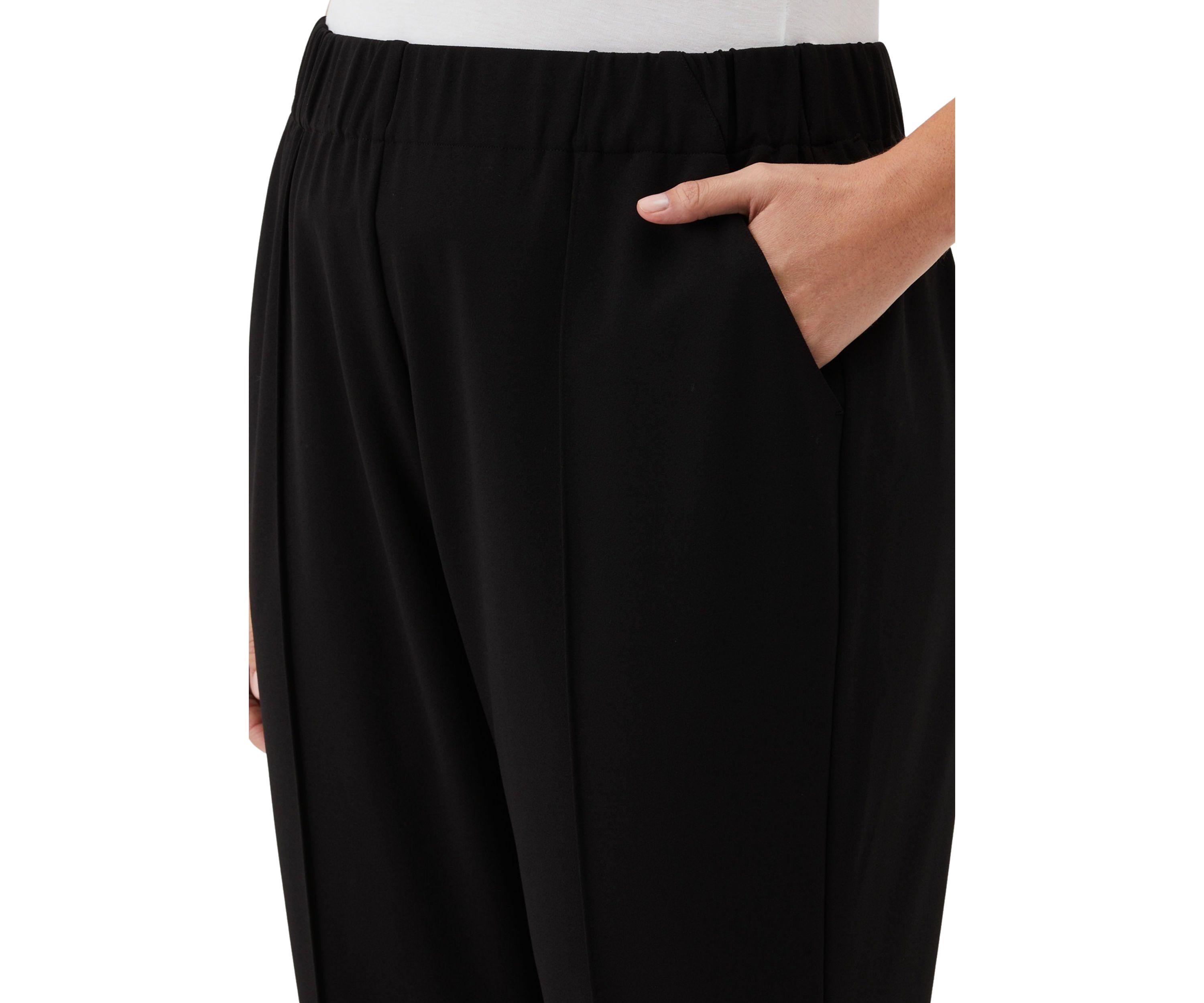 Plus Size Easy Pull On Pants
