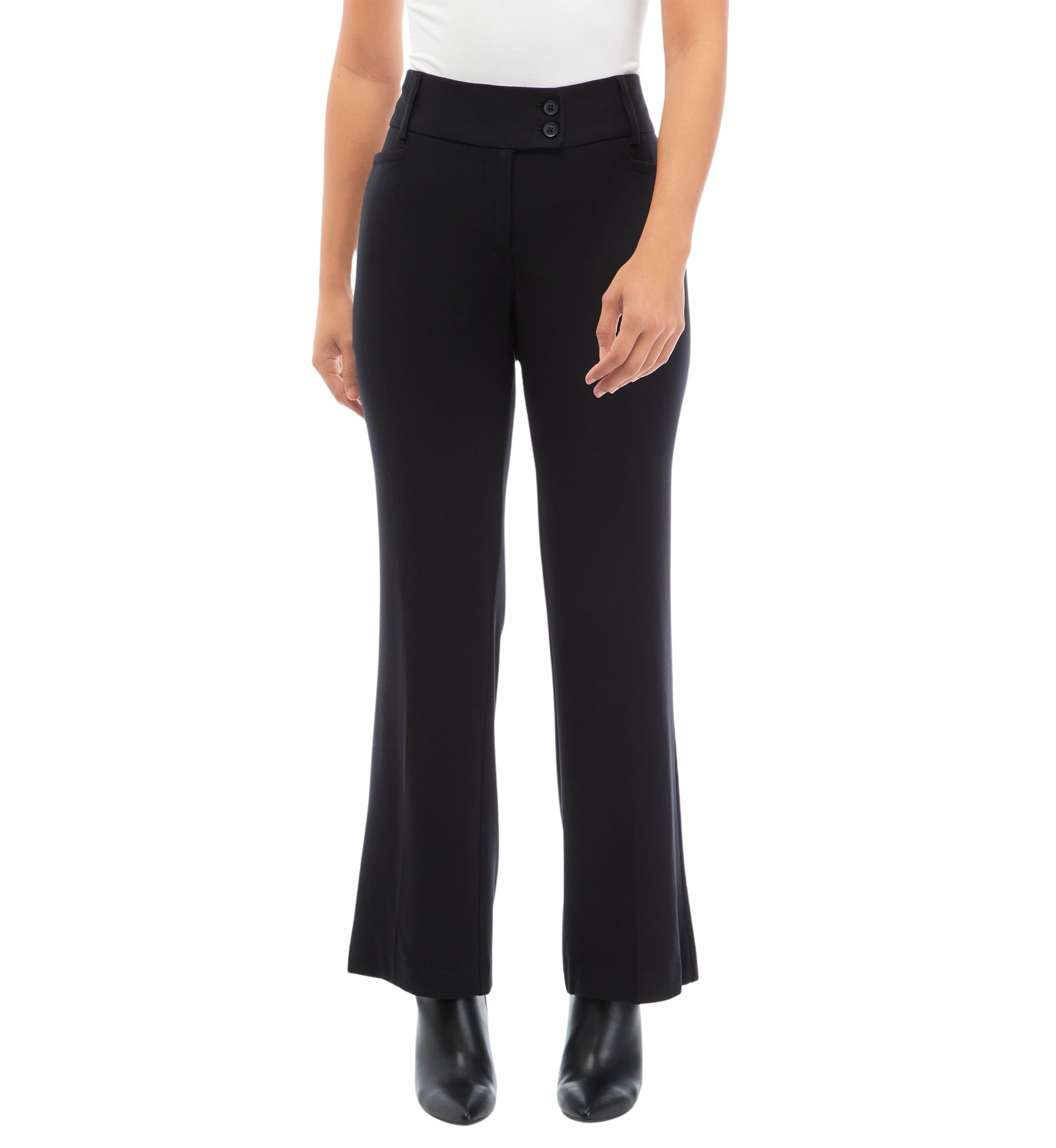 Petite Curvy Fit Bootcut Pants